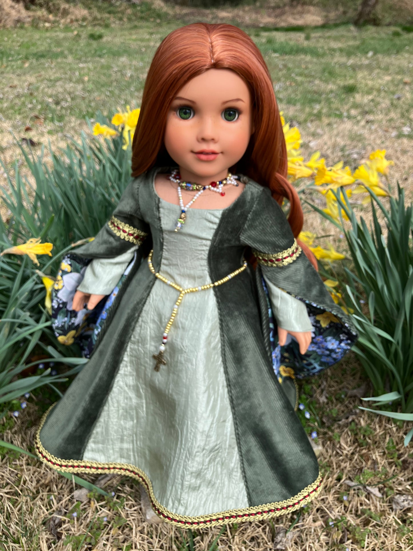 Custom Princess American Girl Doll - Emerald