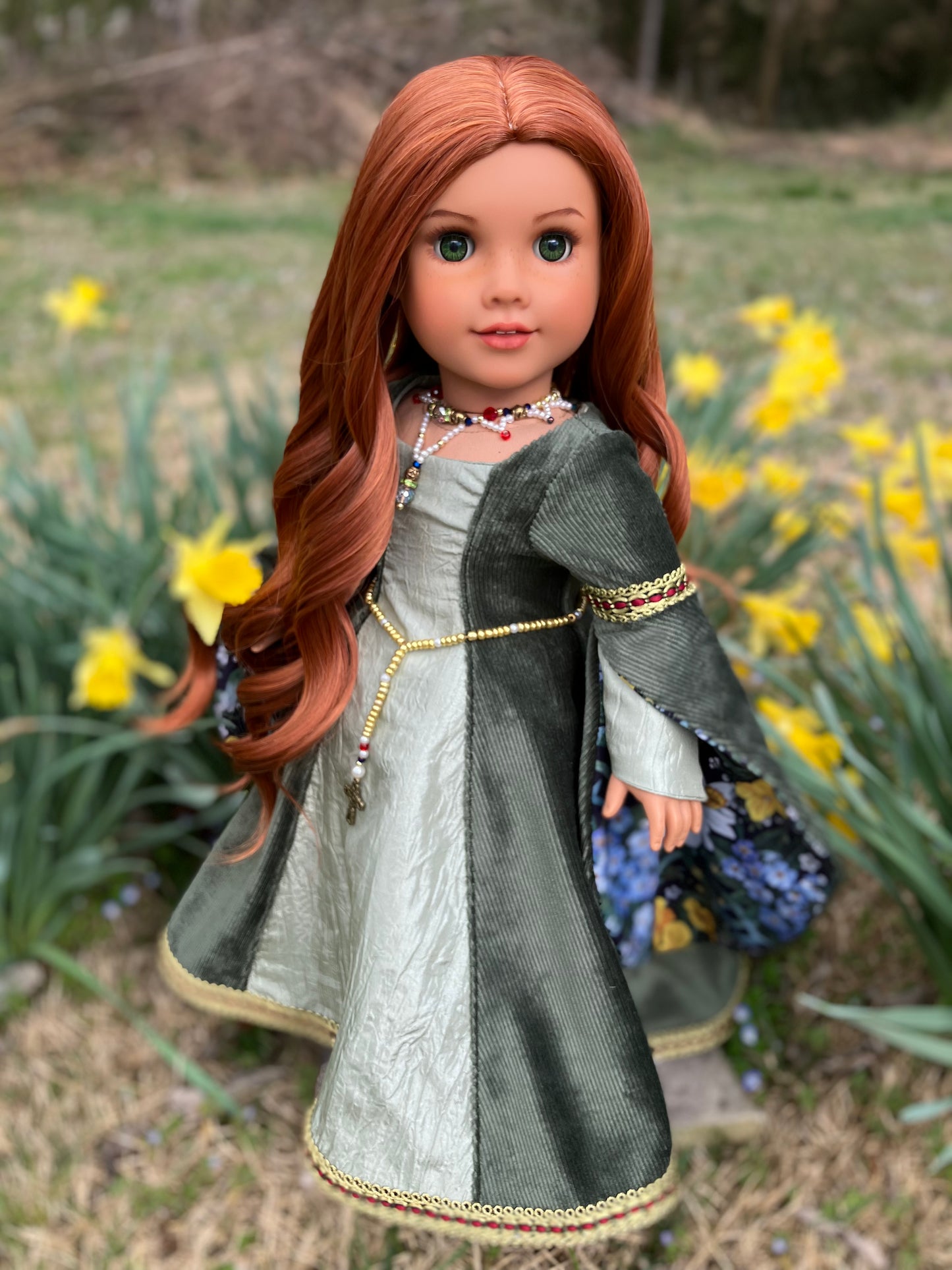 Custom Princess American Girl Doll - Emerald