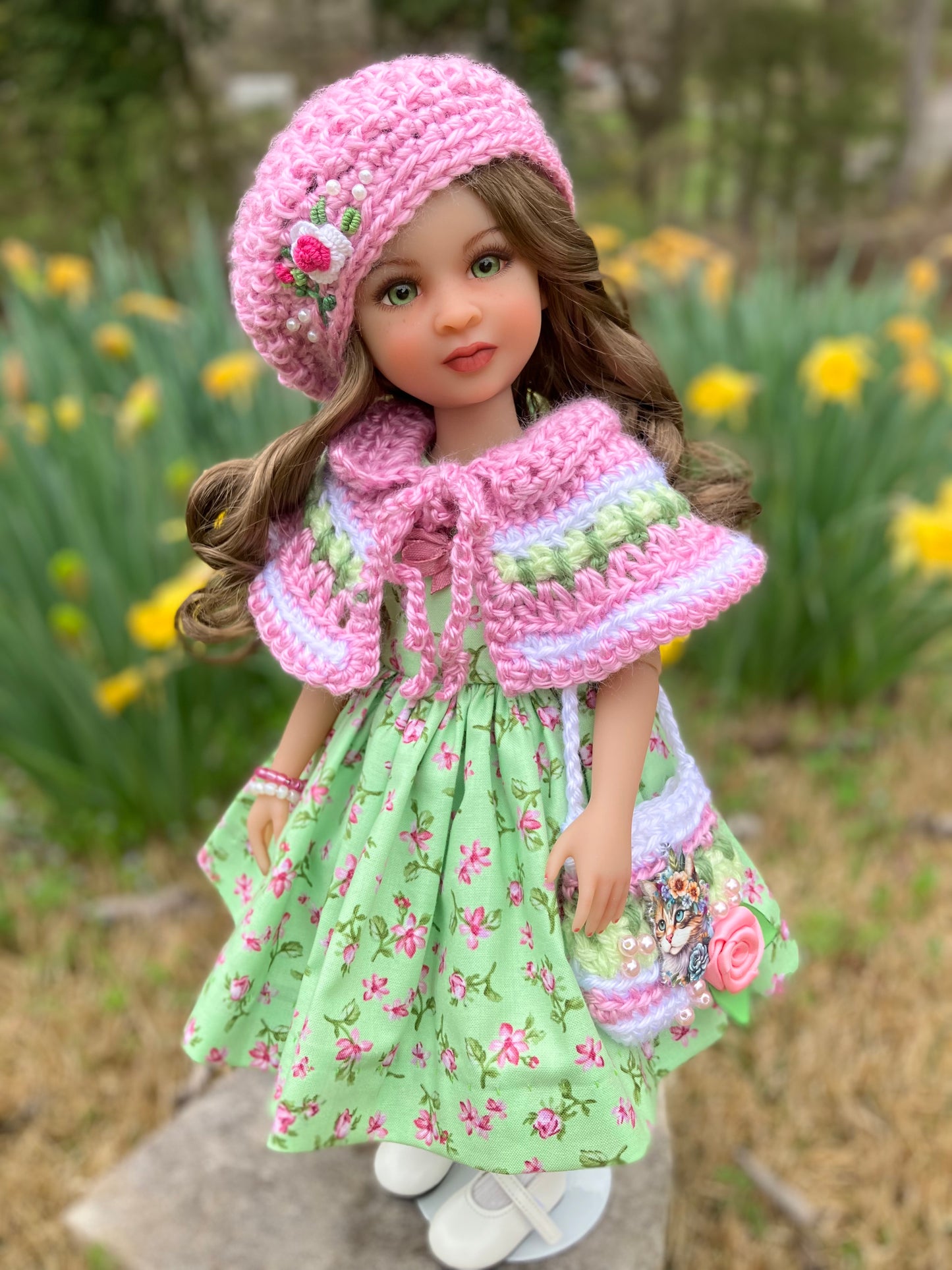 OOAK Ruby Red Fashion Friends Doll - Cassandra
