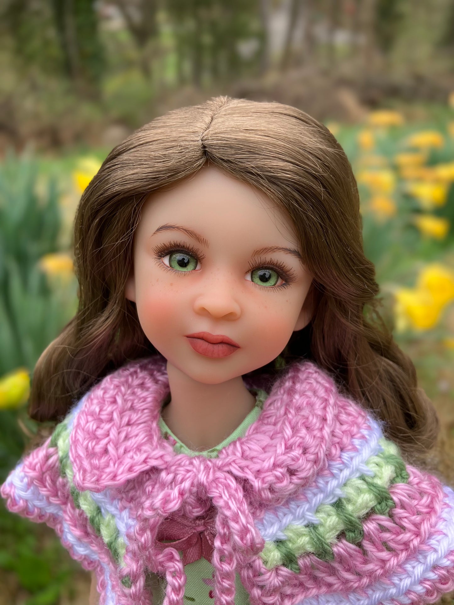 OOAK Ruby Red Fashion Friends Doll - Cassandra