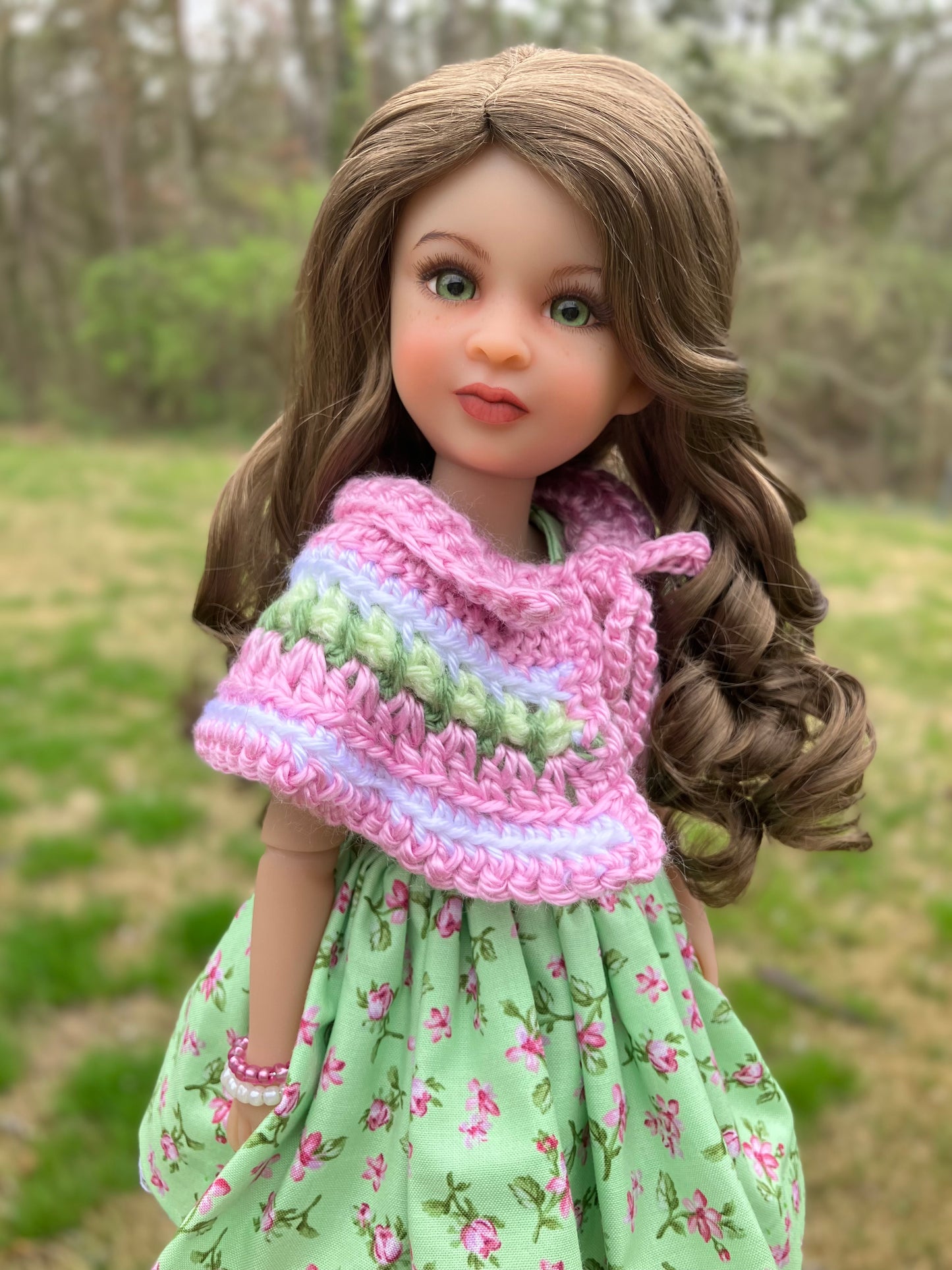 OOAK Ruby Red Fashion Friends Doll - Cassandra