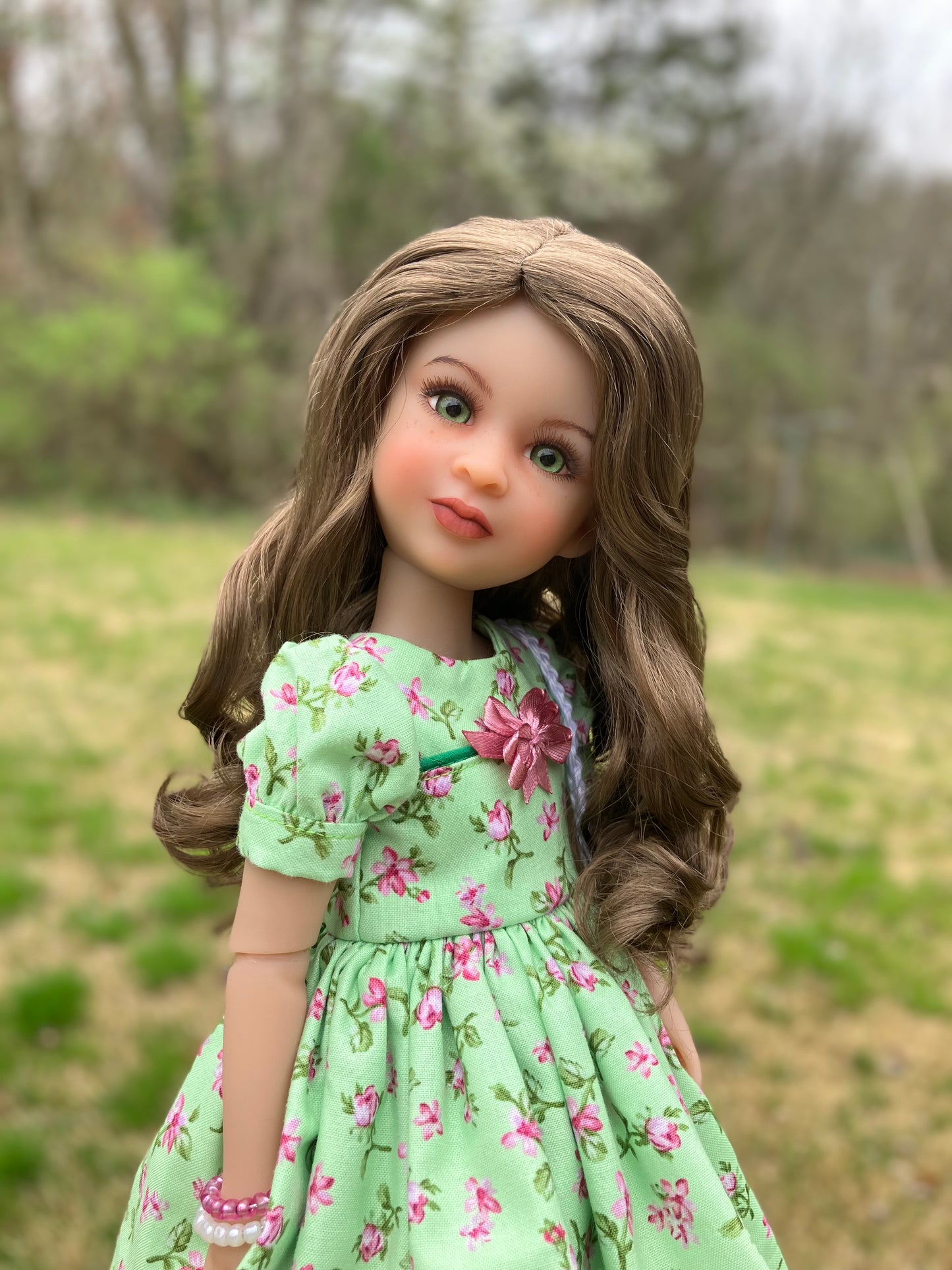OOAK Ruby Red Fashion Friends Doll - Cassandra