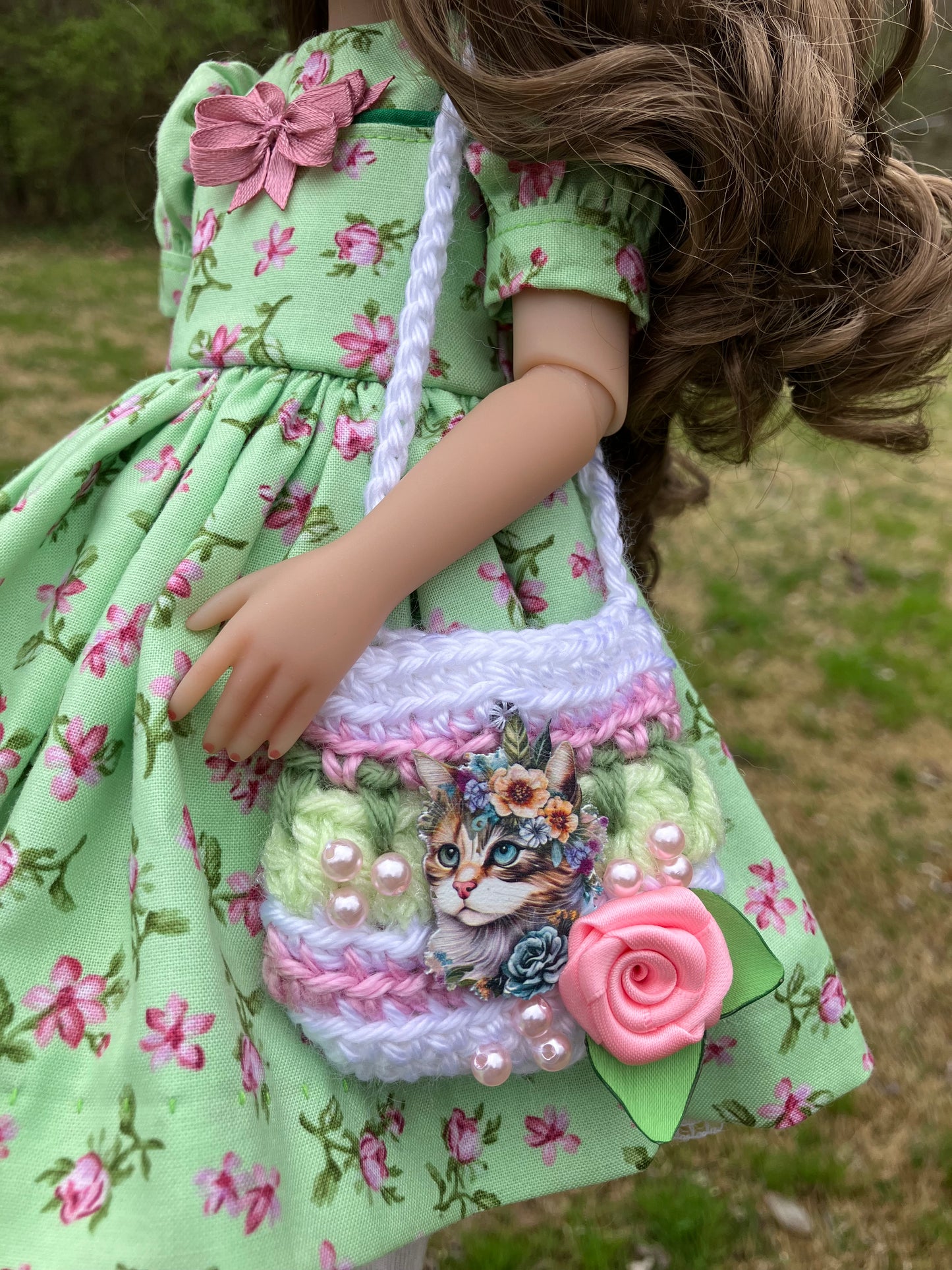 OOAK Ruby Red Fashion Friends Doll - Cassandra