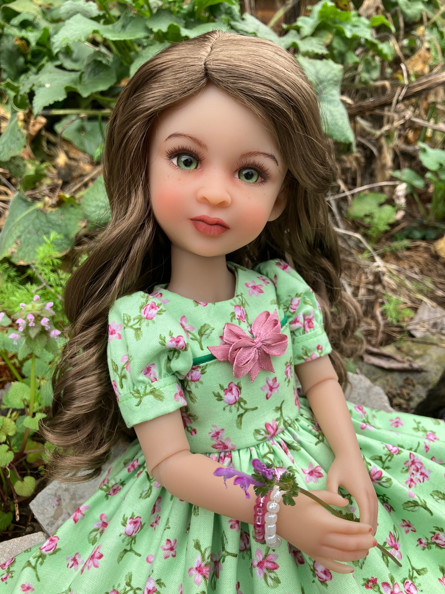 OOAK Ruby Red Fashion Friends Doll - Cassandra