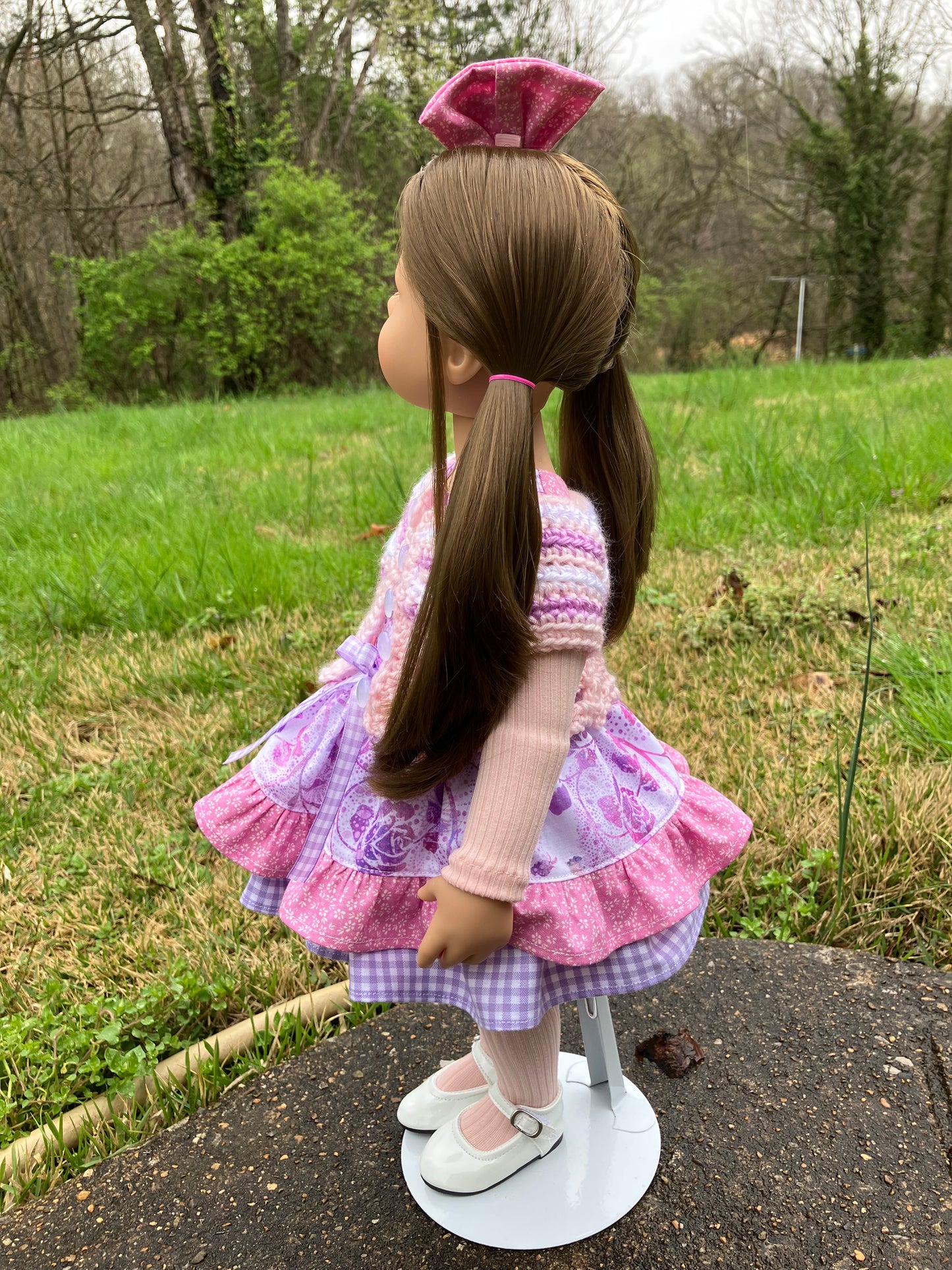 Spring Rose Doll Outfit for Gotz Happy Kidz 19.5 Inch Doll