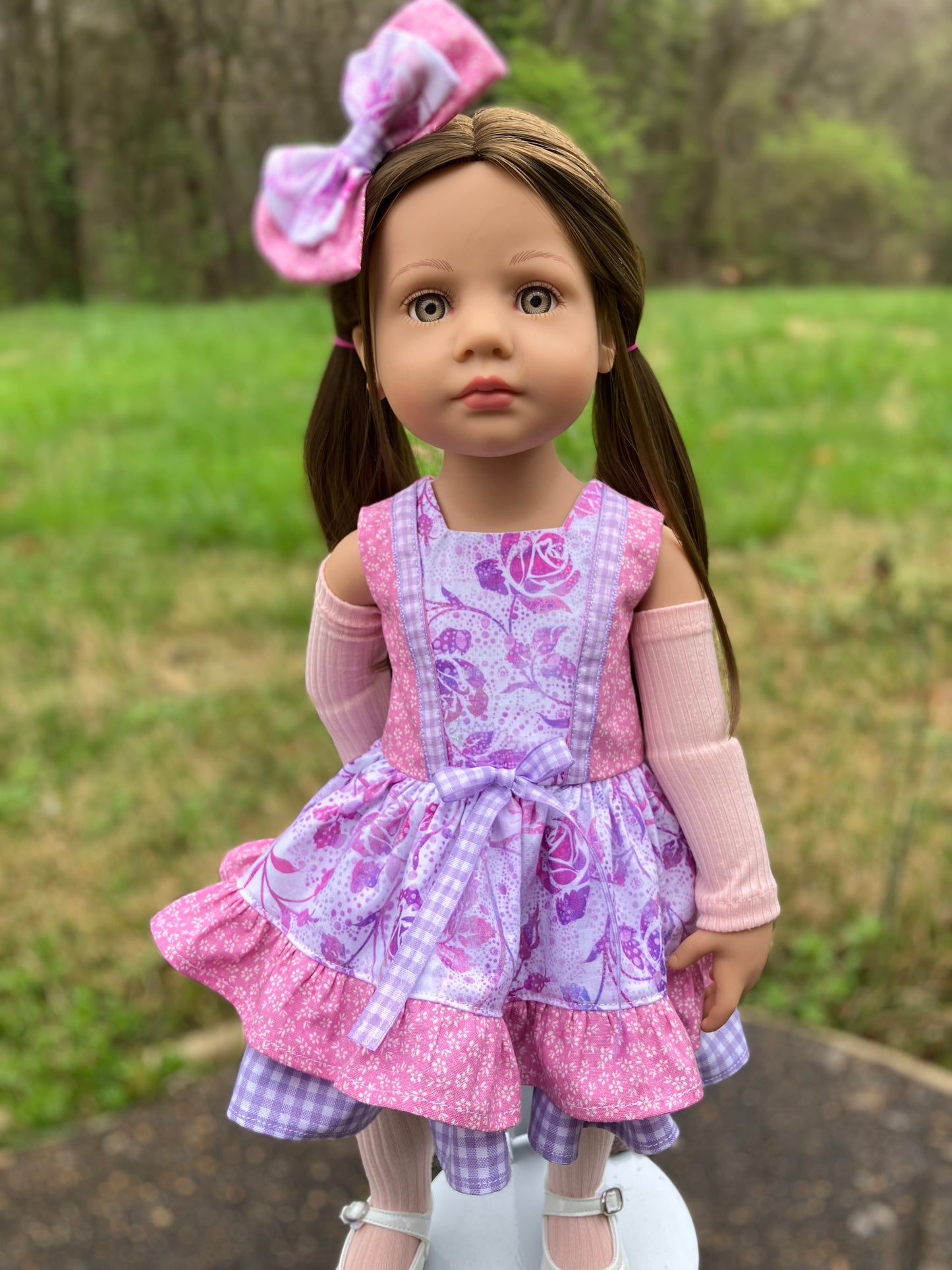 Spring Rose Doll Outfit for Gotz Happy Kidz 19.5 Inch Doll