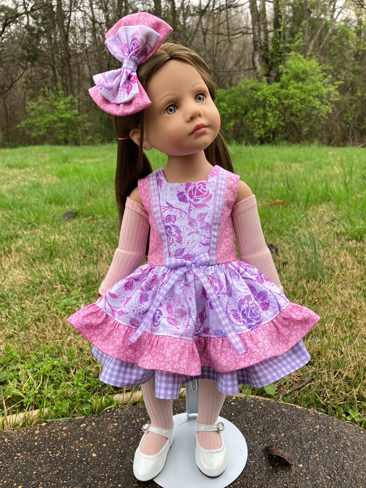 Spring Rose Doll Outfit for Gotz Happy Kidz 19.5 Inch Doll