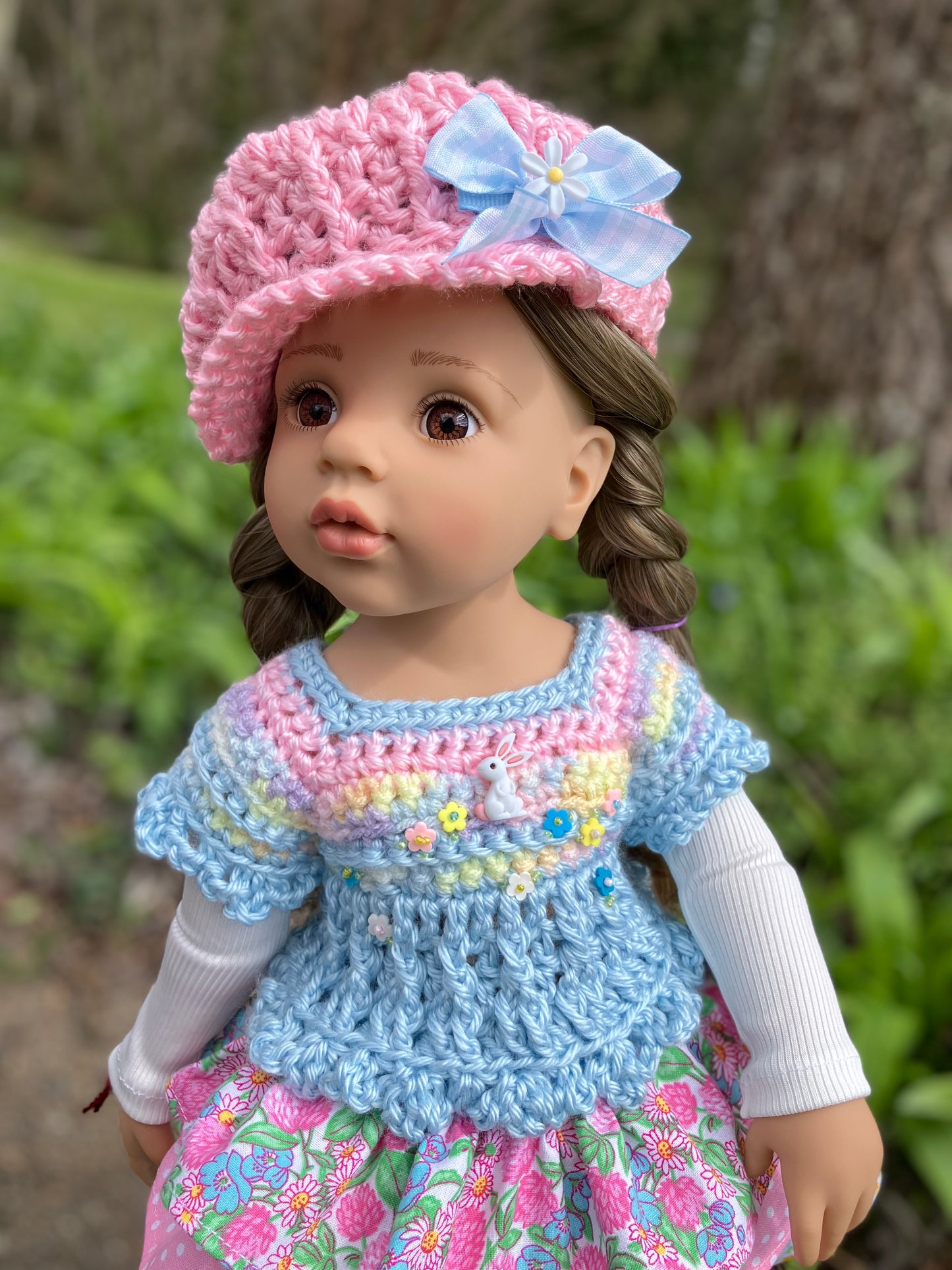 Spring Meadow Doll Outfit for Gotz Happy Kidz 19.5 Inch Doll
