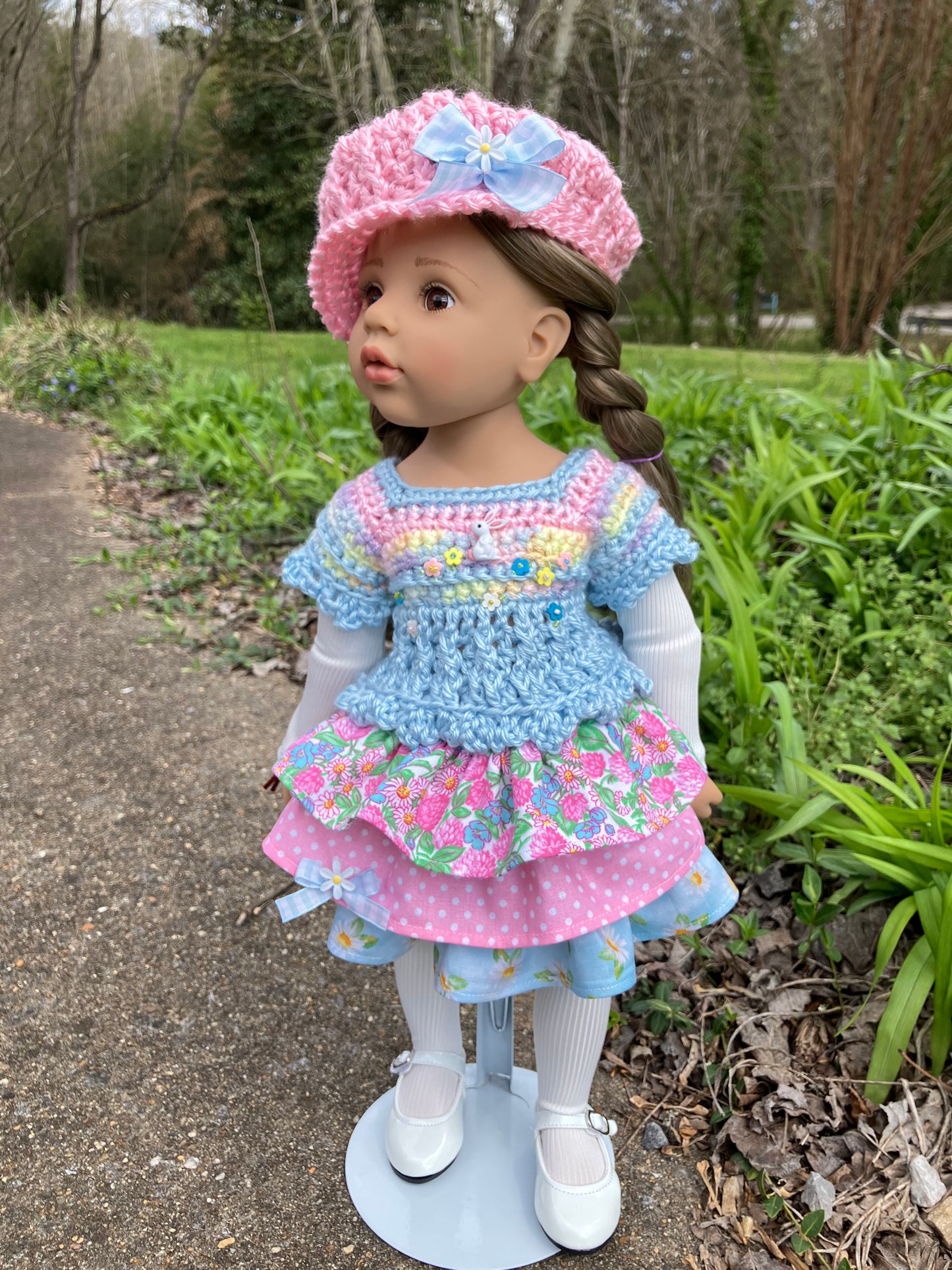 Spring Meadow Doll Outfit for Gotz Happy Kidz 19.5 Inch Doll