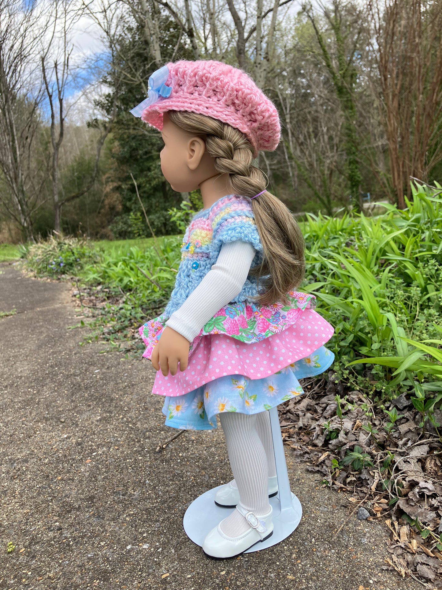 Spring Meadow Doll Outfit for Gotz Happy Kidz 19.5 Inch Doll