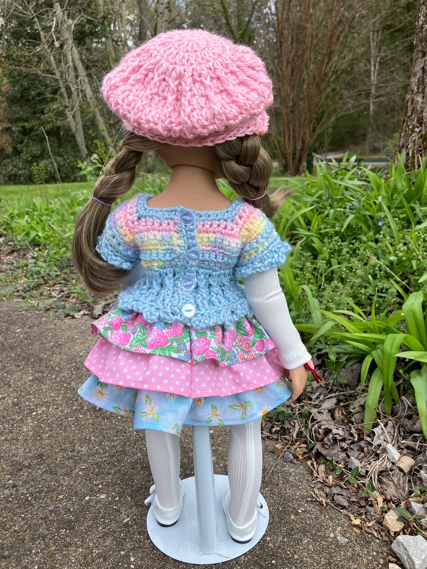 Spring Meadow Doll Outfit for Gotz Happy Kidz 19.5 Inch Doll