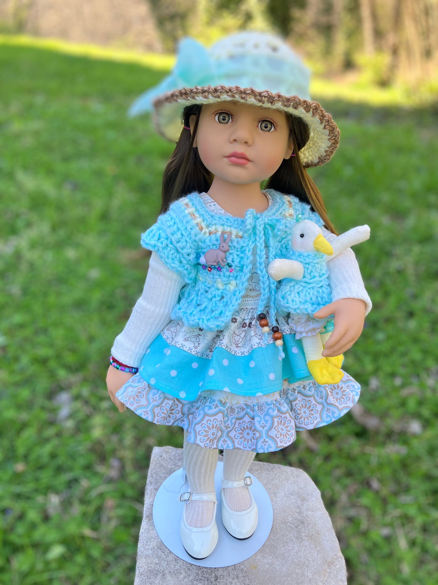 Spring Farm Doll Outfit for Gotz Happy Kidz 19.5 Inch Doll
