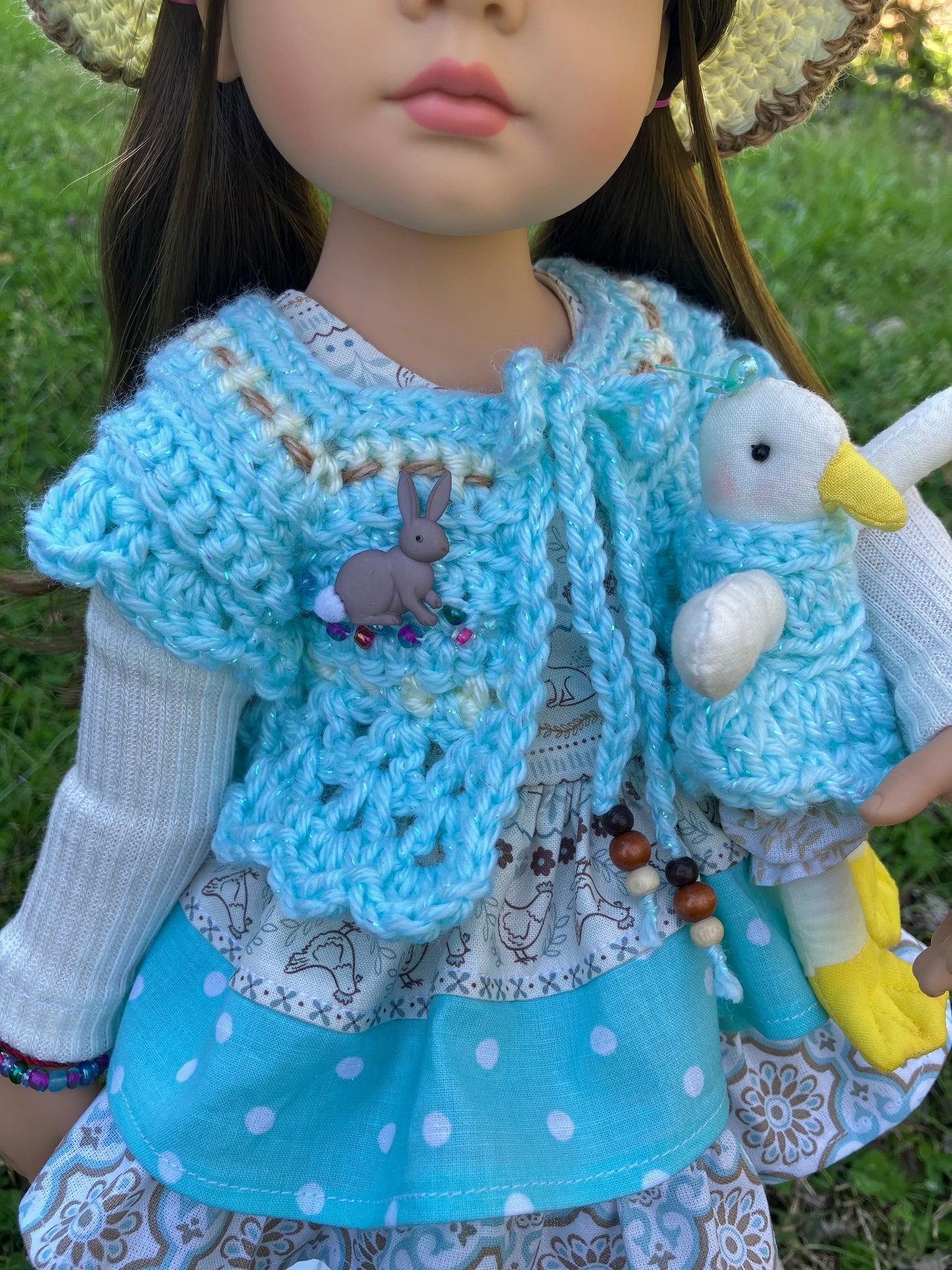 Spring Farm Doll Outfit for Gotz Happy Kidz 19.5 Inch Doll
