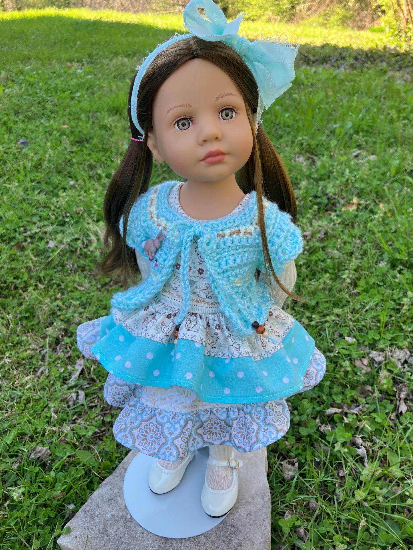 Spring Farm Doll Outfit for Gotz Happy Kidz 19.5 Inch Doll