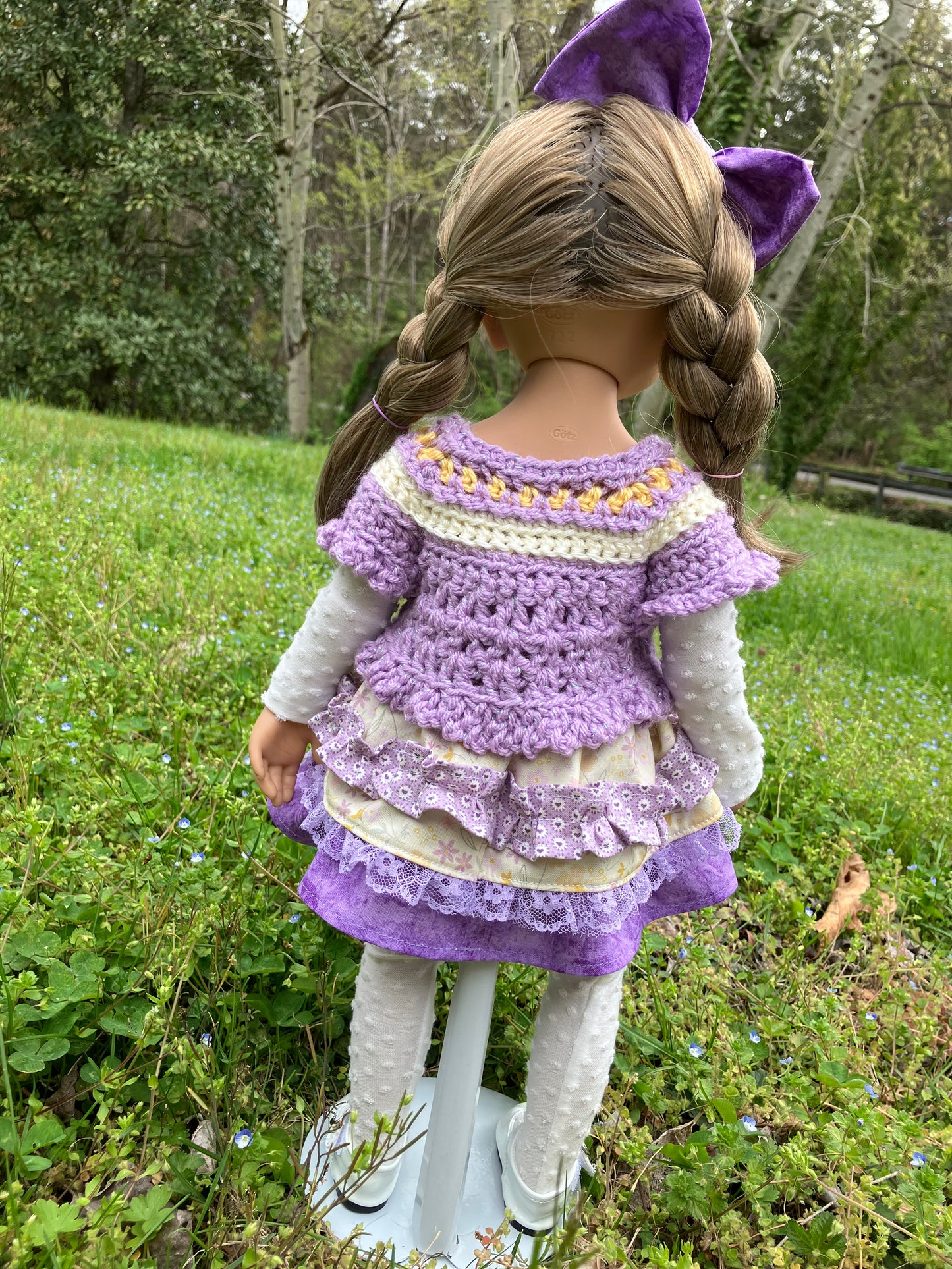 Spring Daffodil Outfit for Gotz Happy Kidz 19.5 Inch Doll