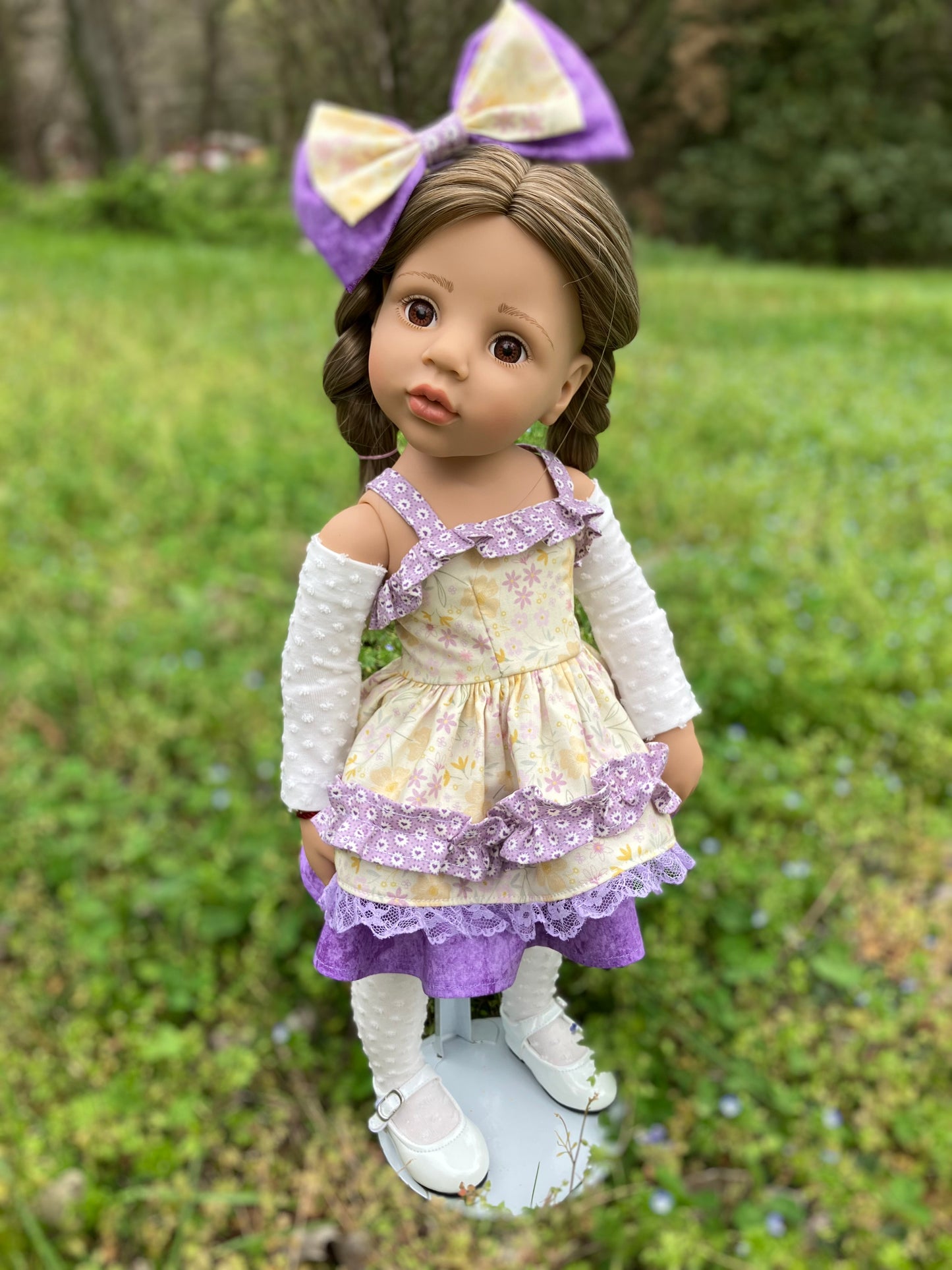 Spring Daffodil Outfit for Gotz Happy Kidz 19.5 Inch Doll