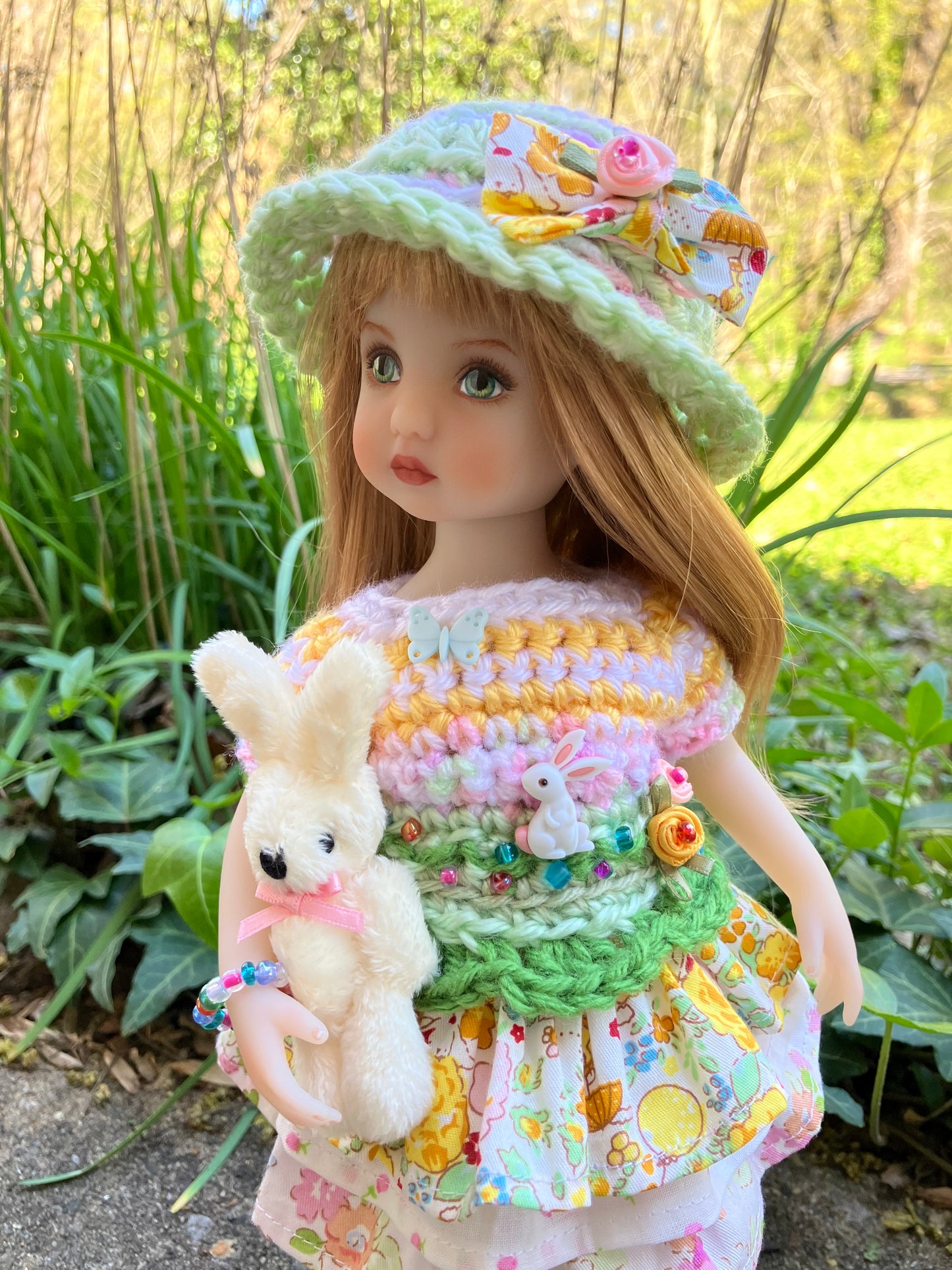 OOAK Dianna Effner's Li'l Dreamer Custom 11 Inch Doll - Emily Rose