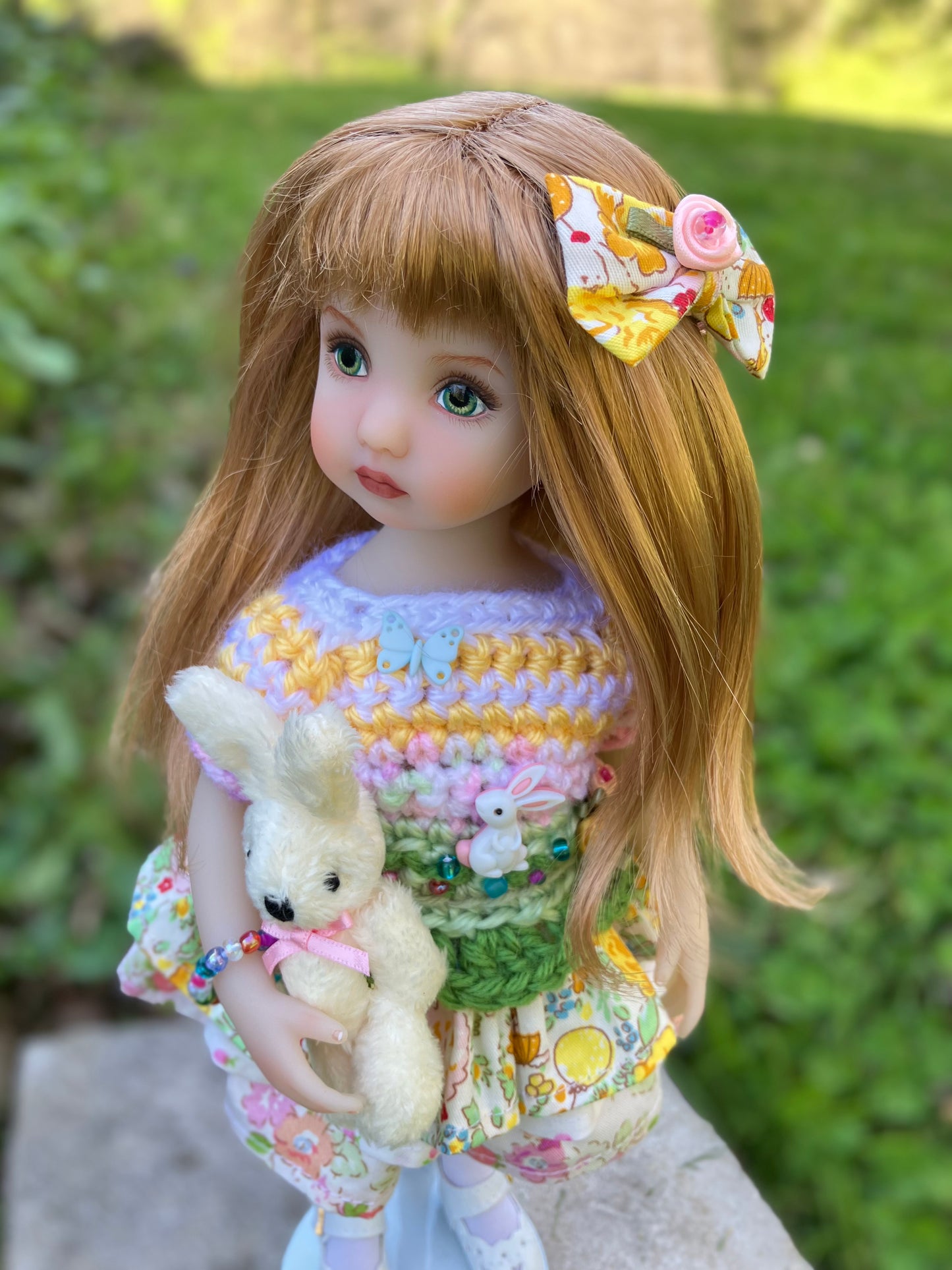 OOAK Dianna Effner's Li'l Dreamer Custom 11 Inch Doll - Emily Rose