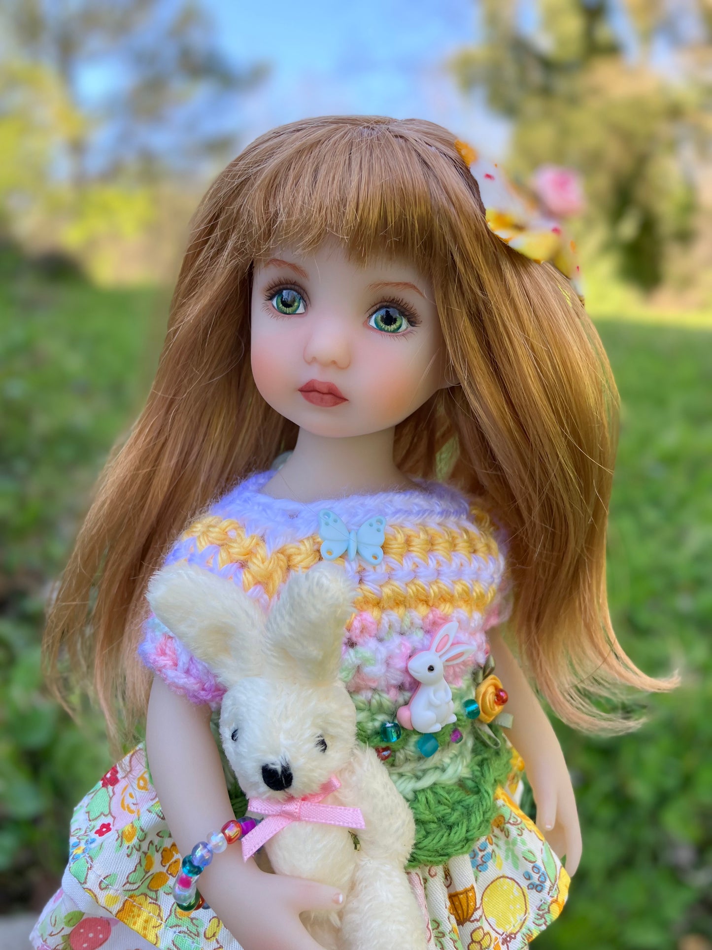 OOAK Dianna Effner's Li'l Dreamer Custom 11 Inch Doll - Emily Rose