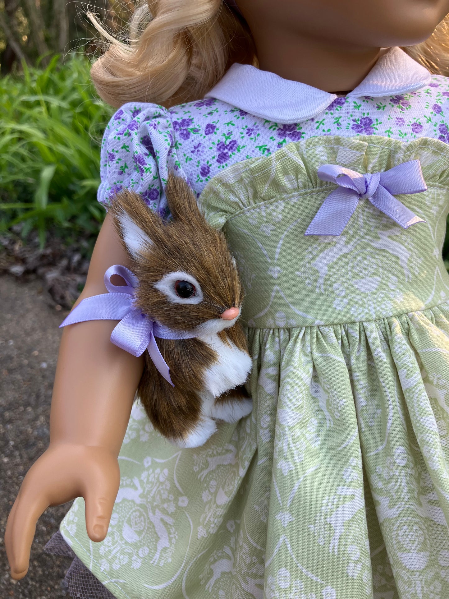 Easter Bunny Outfit for 18 Inch American Girl Doll