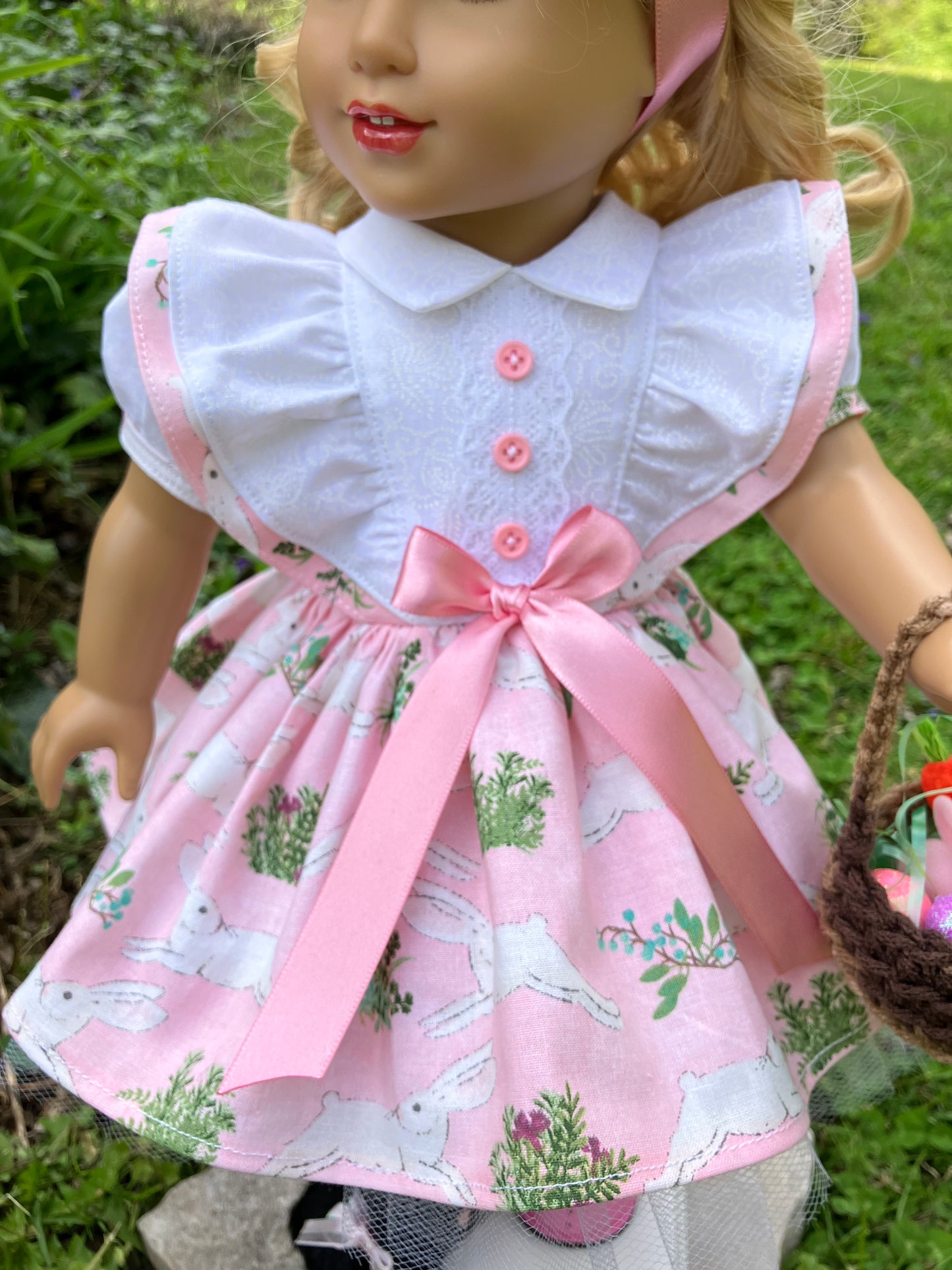 Easter Bunny Outfit for 18 Inch American Girl Doll