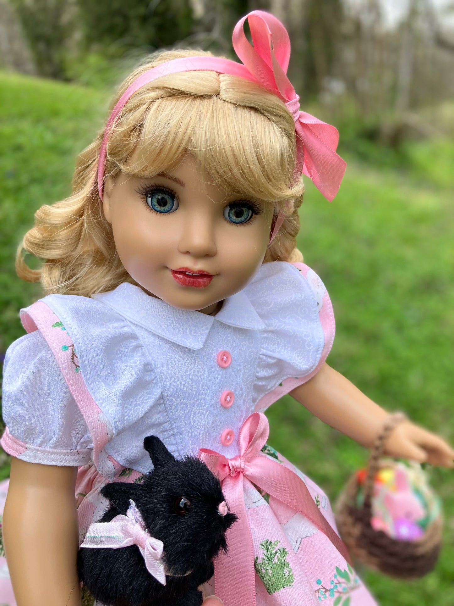 Easter Bunny Outfit for 18 Inch American Girl Doll