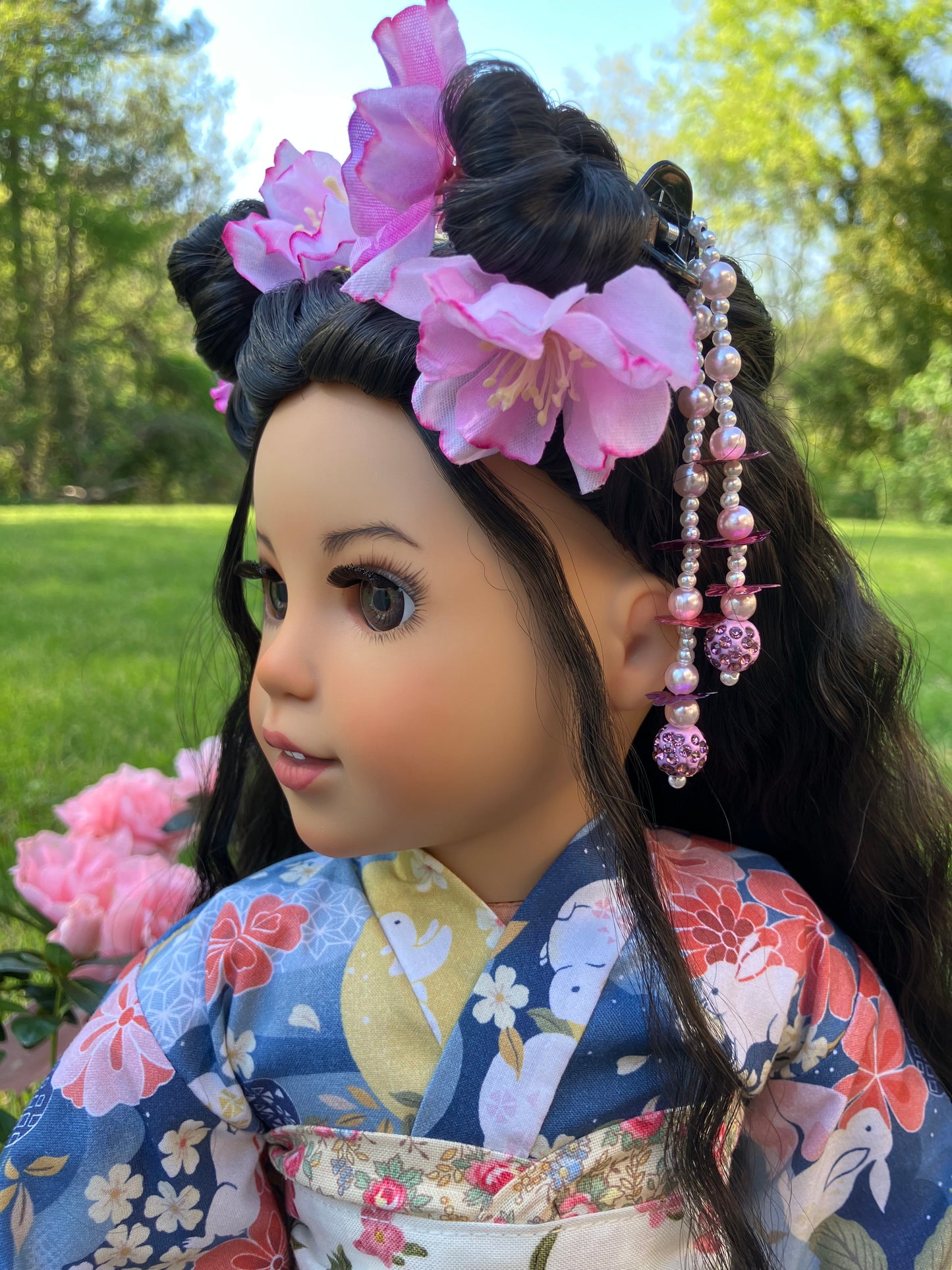 Custom Japanese American Girl Doll - Akemi