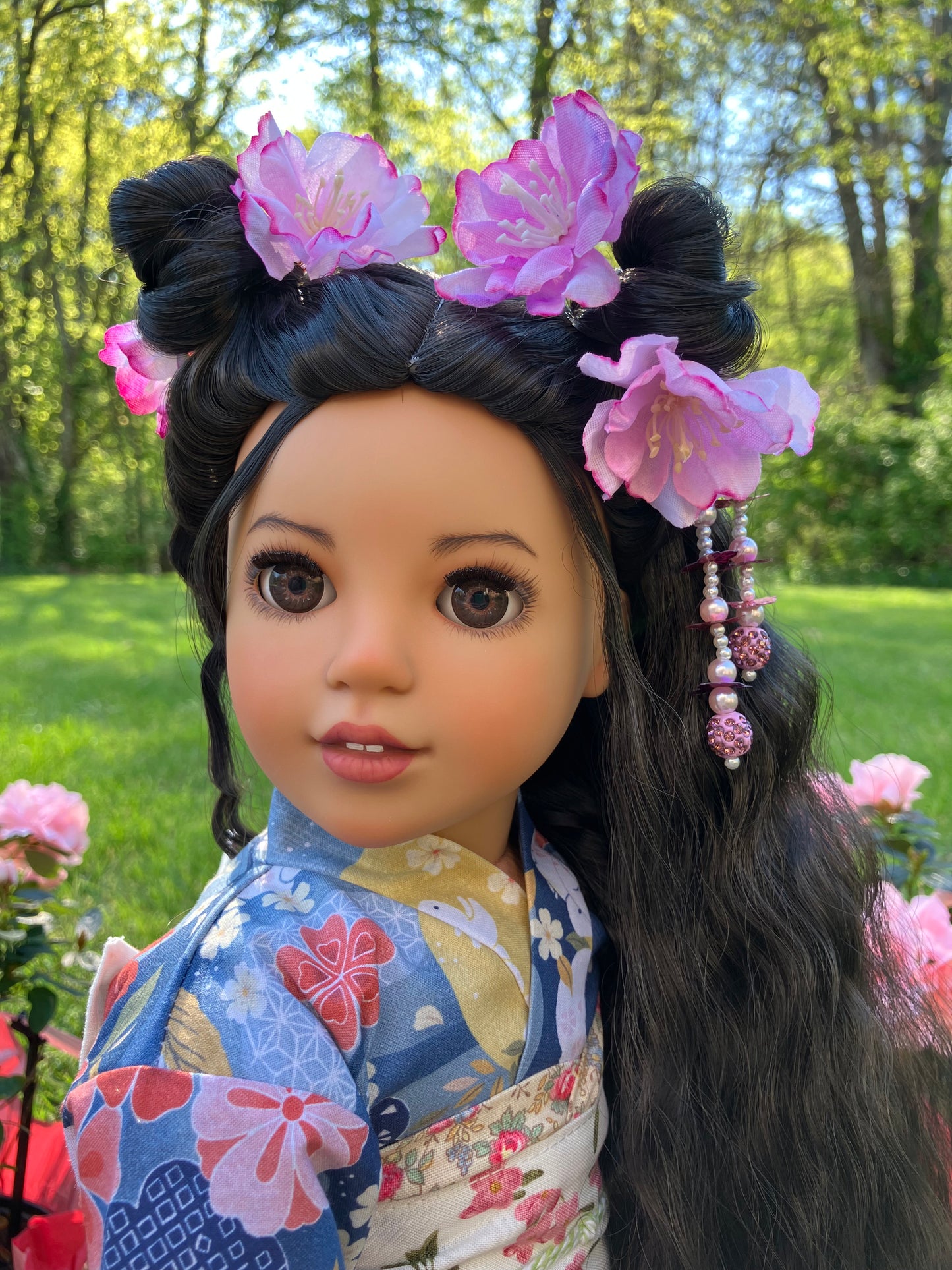 Custom Japanese American Girl Doll - Akemi