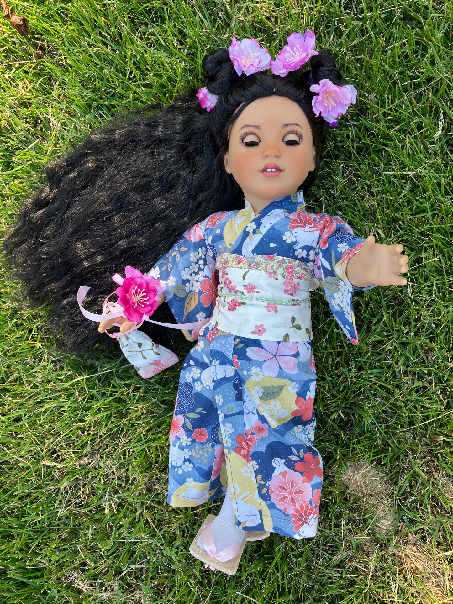 Custom Japanese American Girl Doll - Akemi