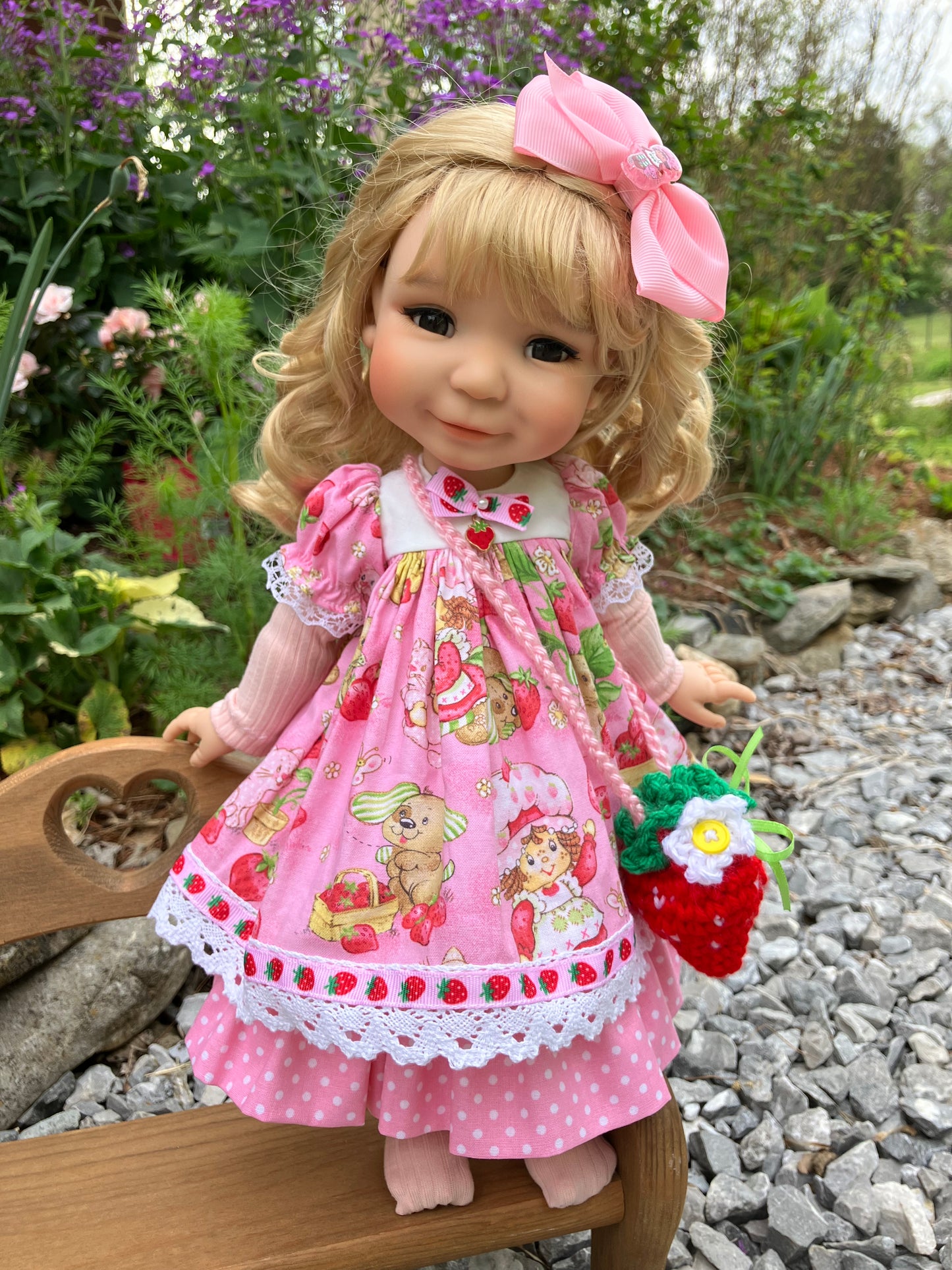 Meadowdoll Moppet Strawberry Shortcake Outfit