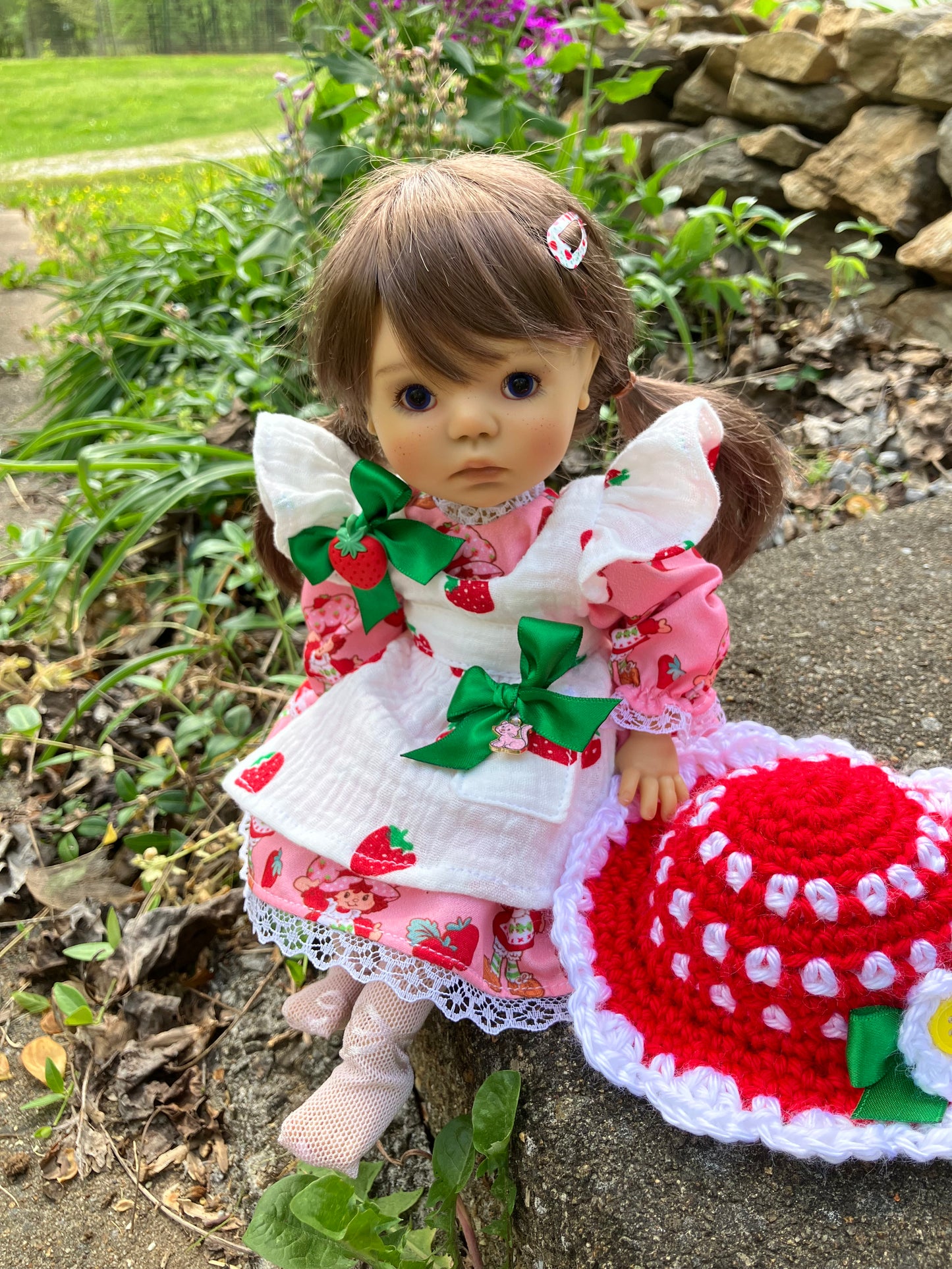Meadowdoll Dumpling Strawberry Outfit