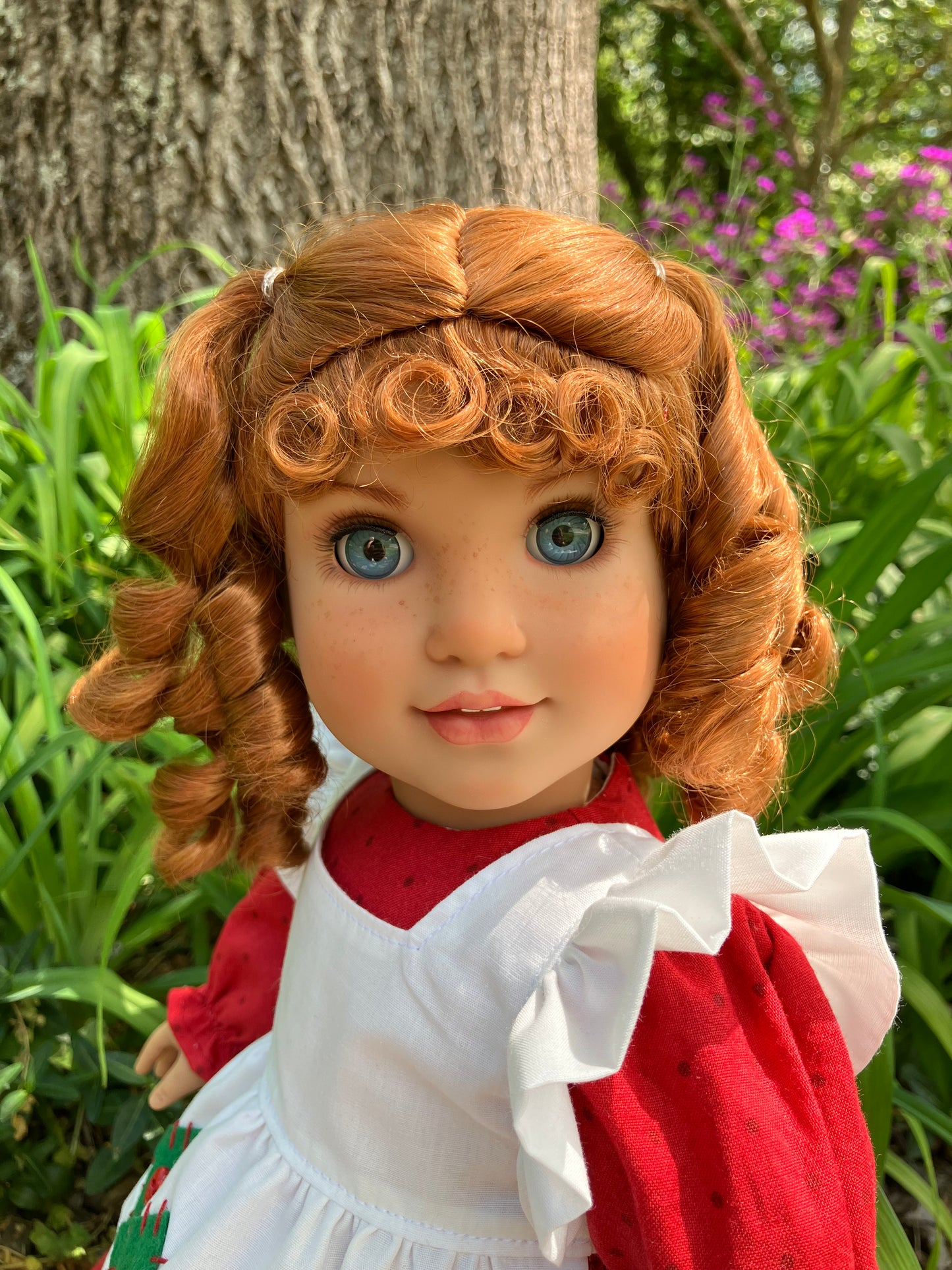 Custom American Girl Doll - Strawberry Shortcake & Her Kitten