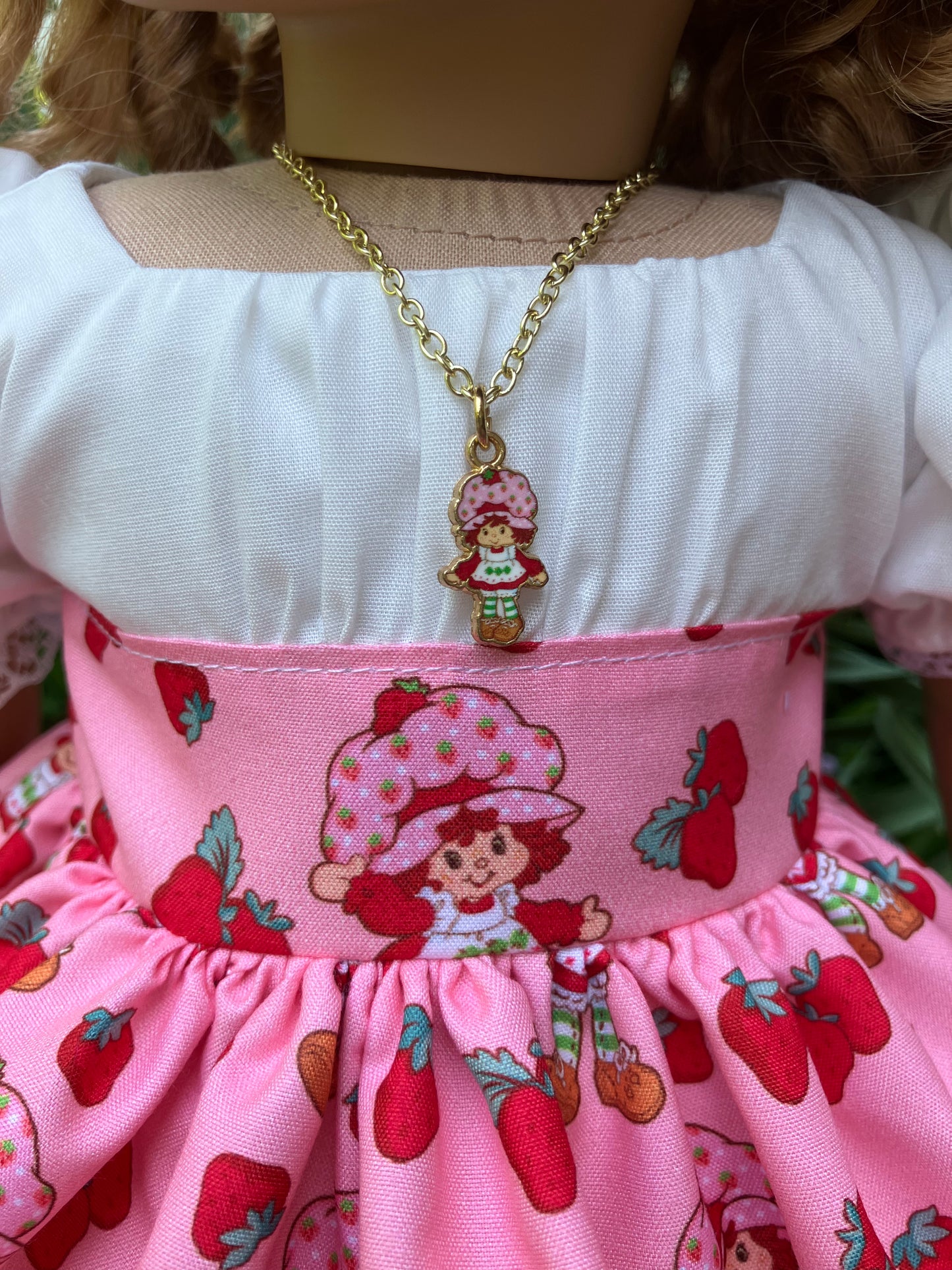 Strawberry Shortcake Outfit for 18 Inch Doll