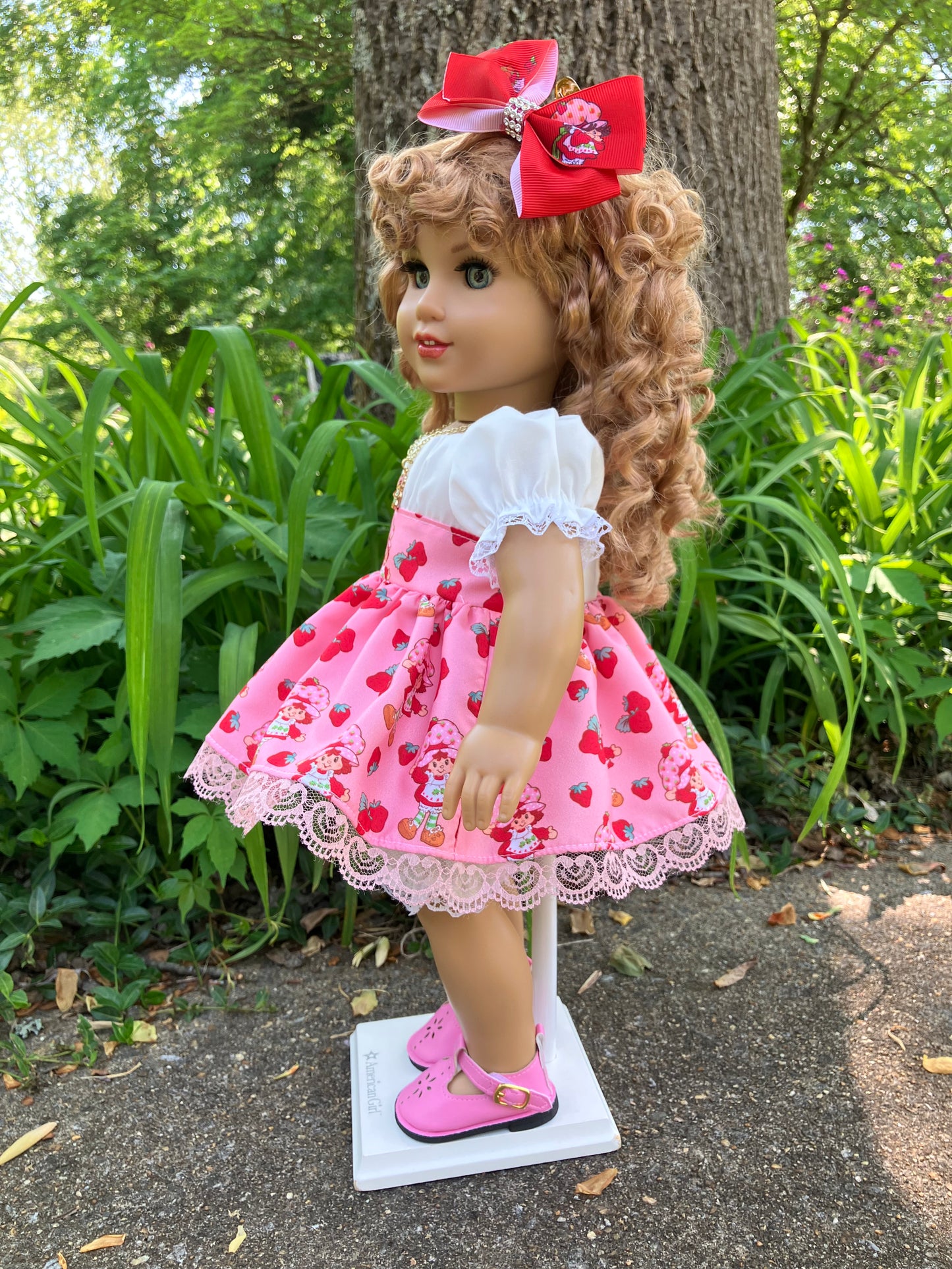 Strawberry Shortcake Outfit for 18 Inch Doll