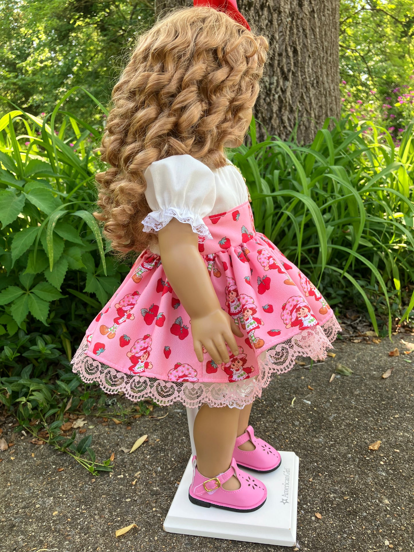 Strawberry Shortcake Outfit for 18 Inch Doll