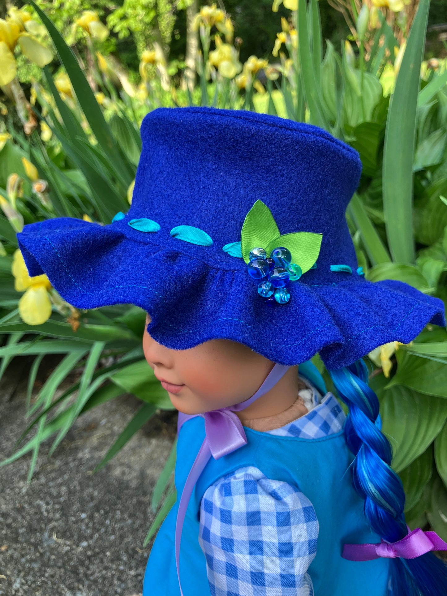 Custom American Girl Doll - Blueberry Muffin & Her Pet Mouse