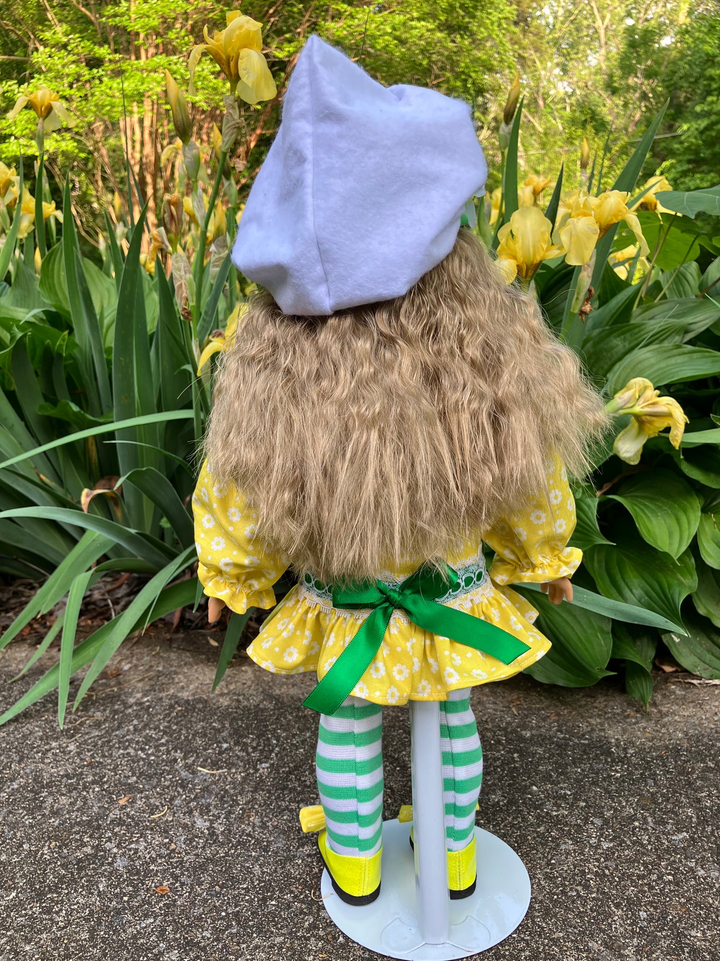 Custom American Girl Doll - Lemon Meringue & Her Pet Frog