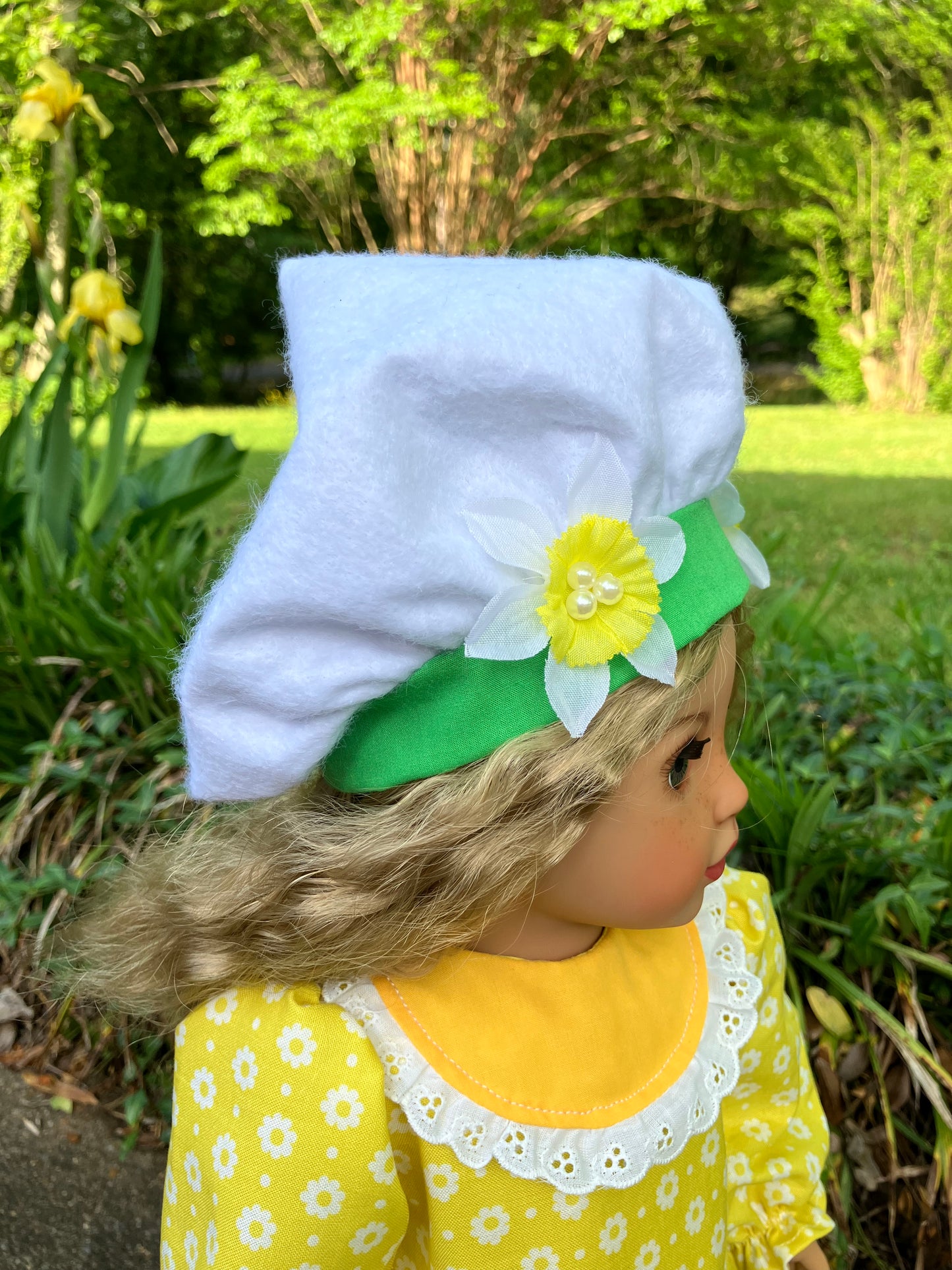 Custom American Girl Doll - Lemon Meringue & Her Pet Frog