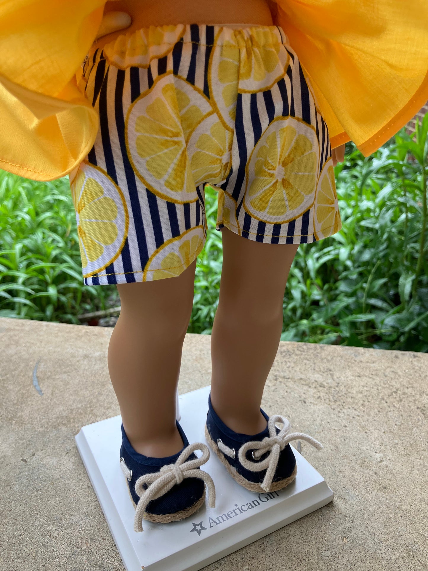Lemon Meringue Outfit for 18 Inch Doll