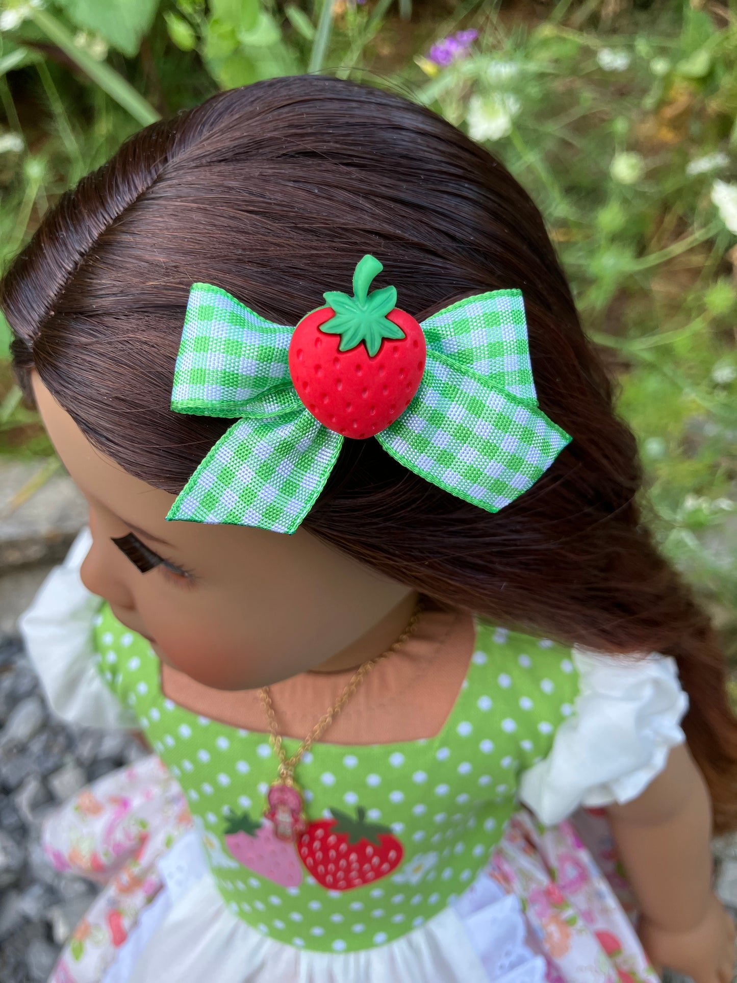 Strawberry Shortcake Outfit for 18 Inch American Girl Doll