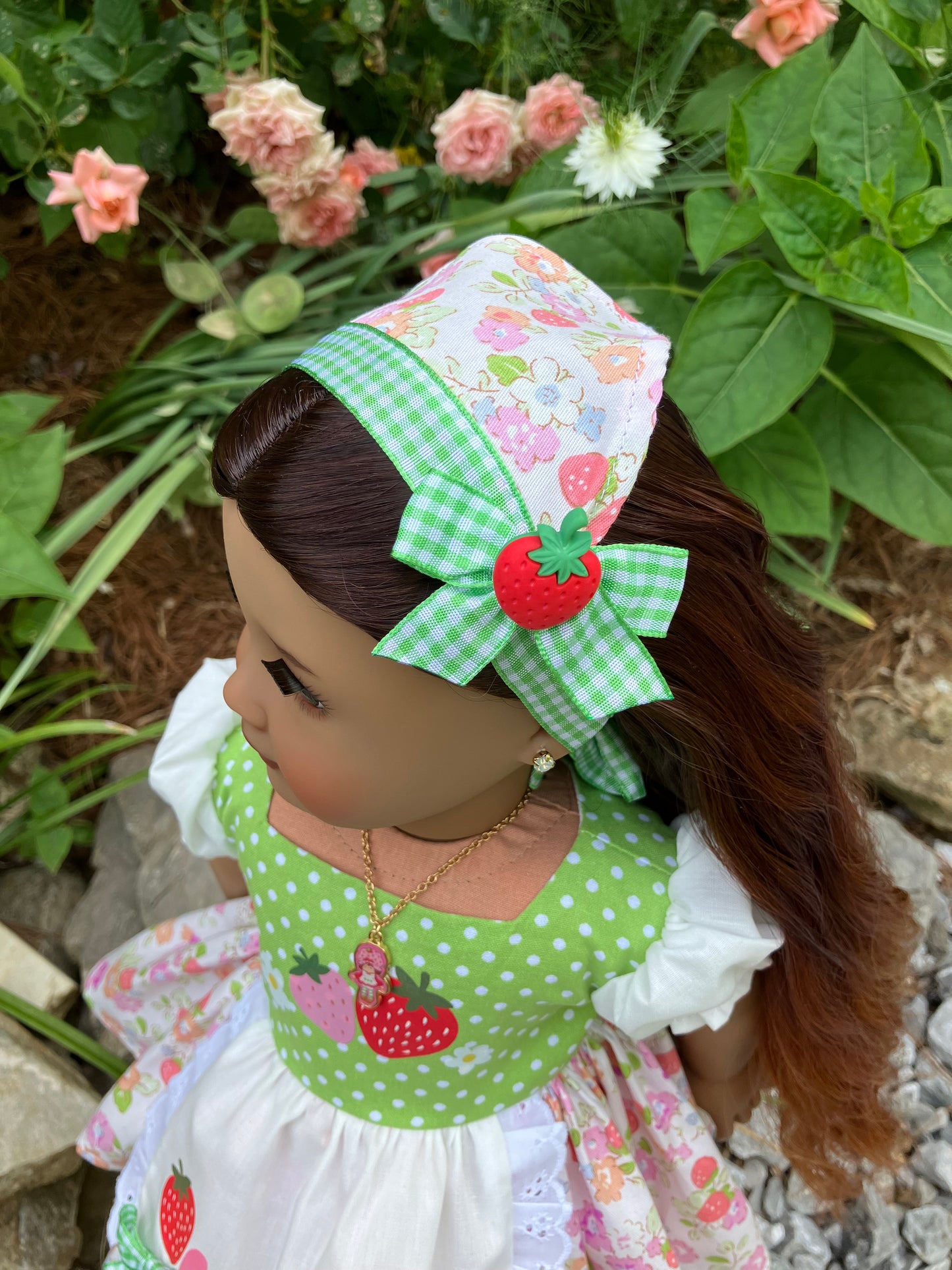 Strawberry Shortcake Outfit for 18 Inch American Girl Doll