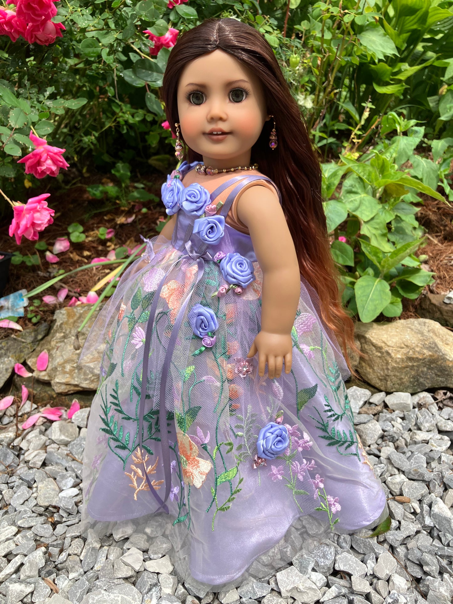 June Gown for 18 Inch American Girl Doll