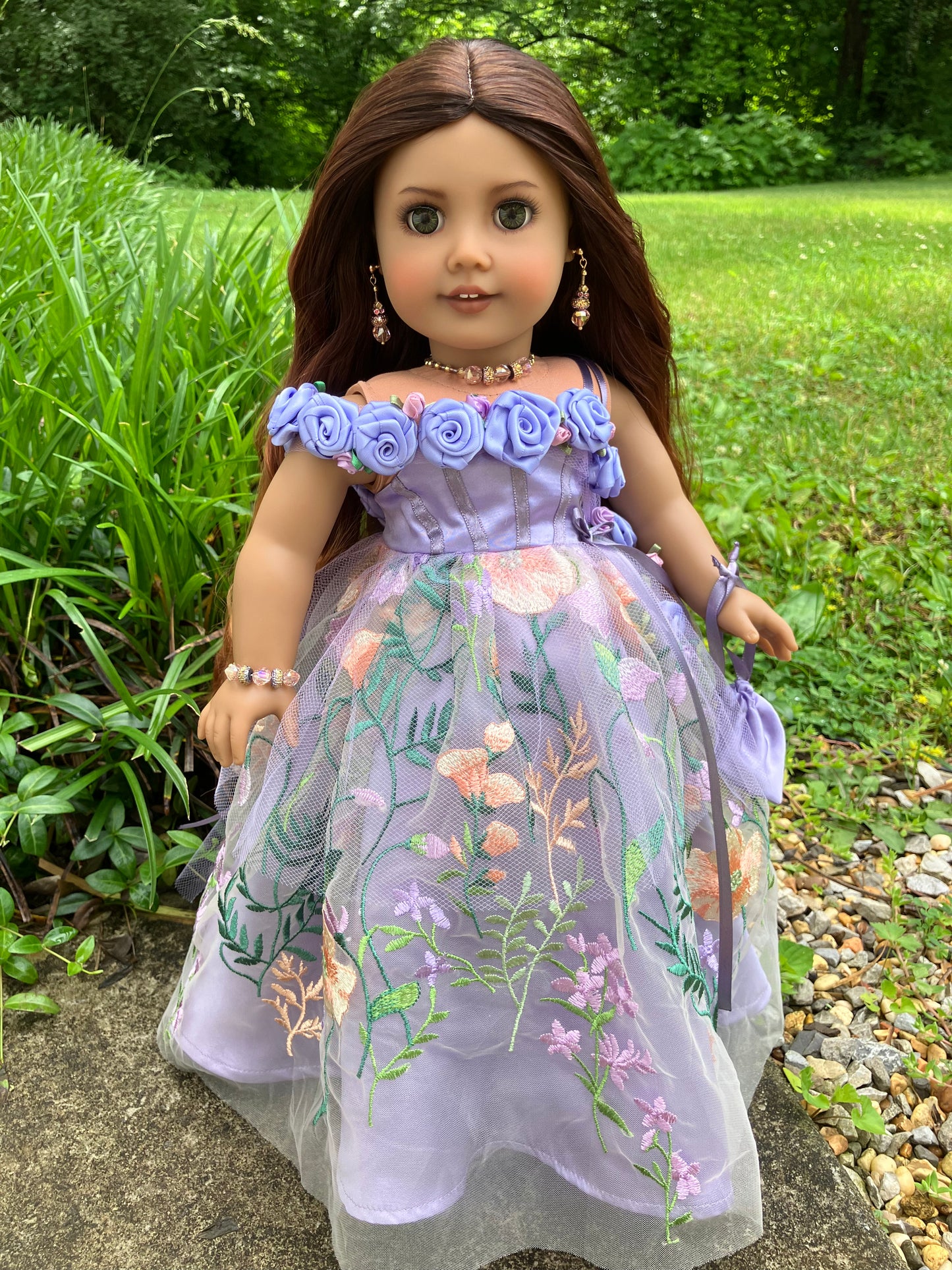 June Gown for 18 Inch American Girl Doll