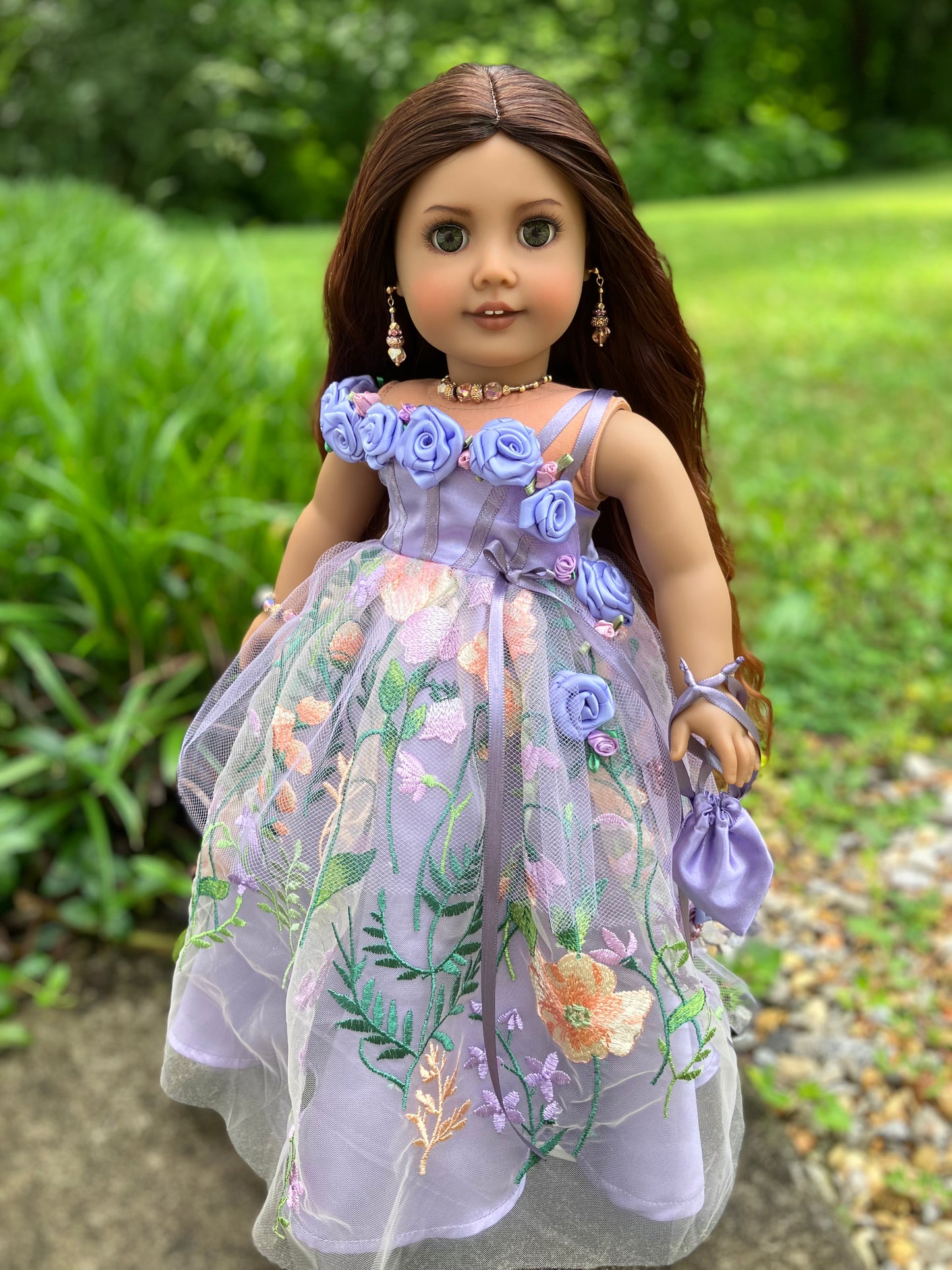 June Gown for 18 Inch American Girl Doll