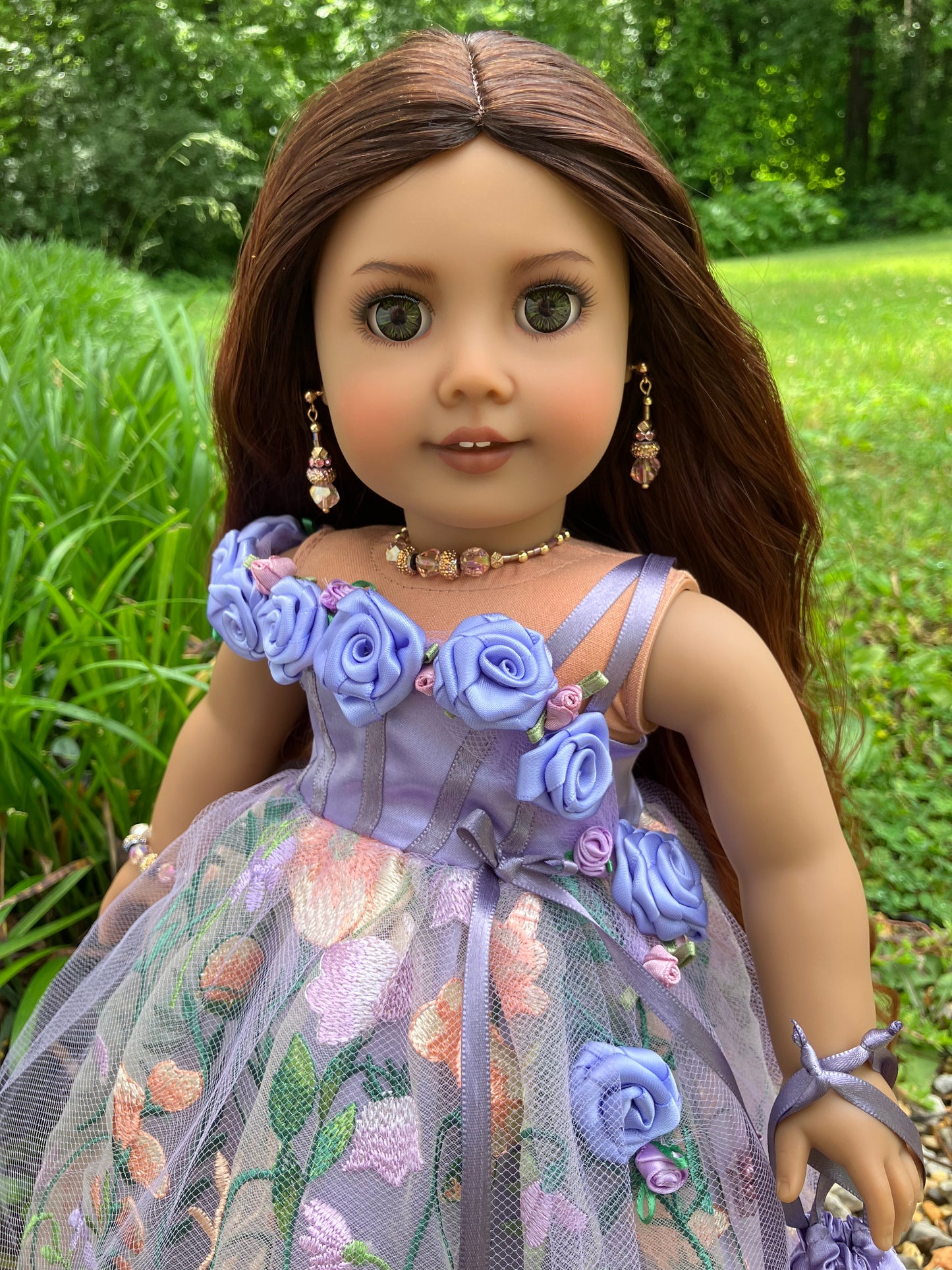 June Gown for 18 Inch American Girl Doll