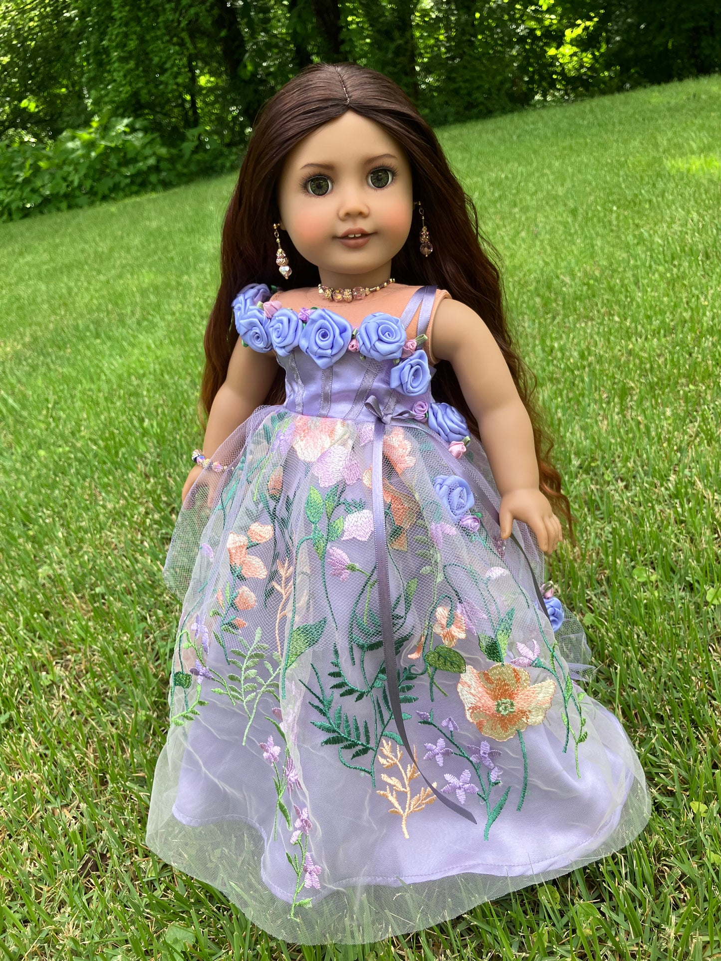June Gown for 18 Inch American Girl Doll