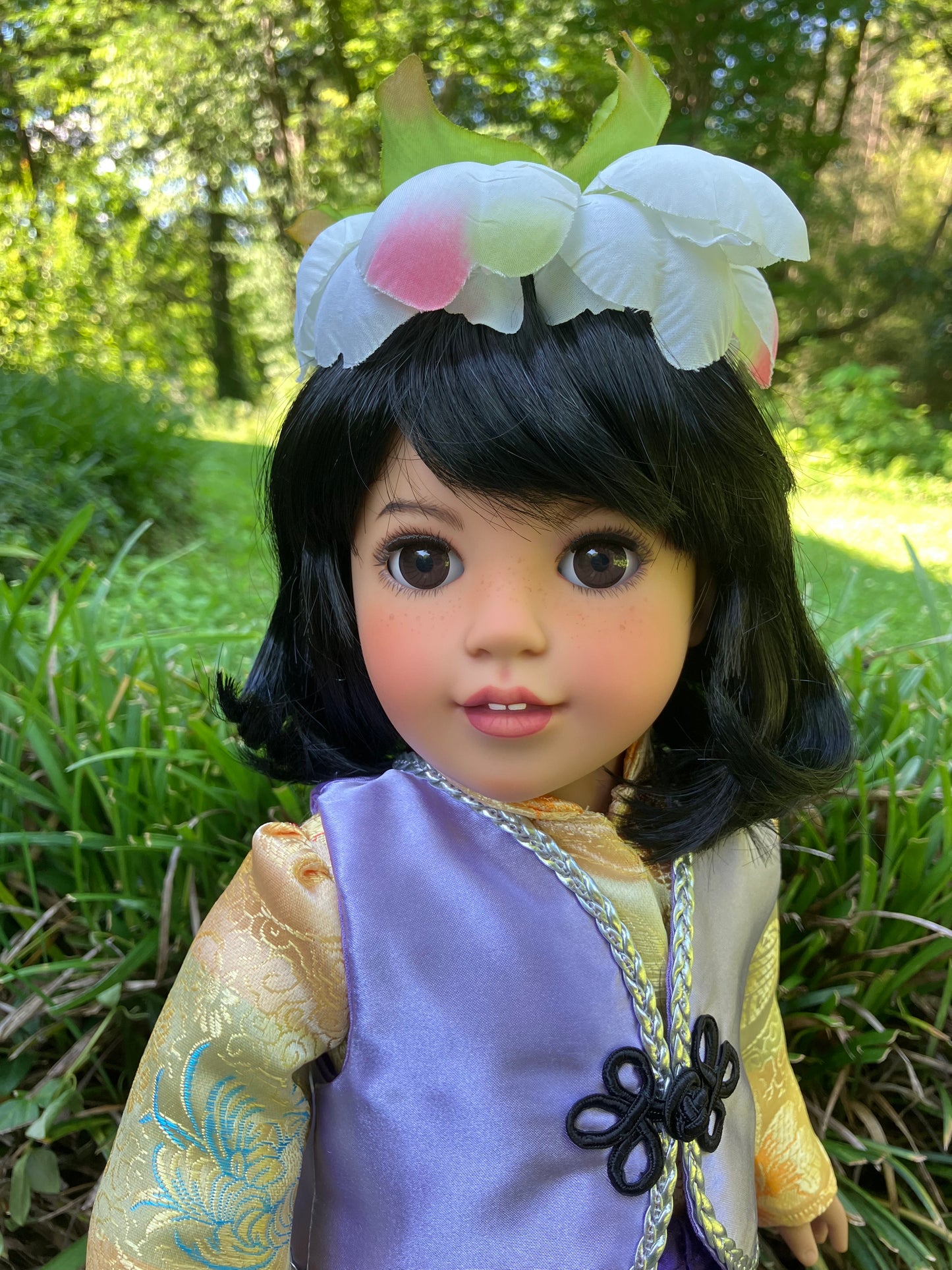 Custom American Girl Doll - Almond Tea & Marza Panda