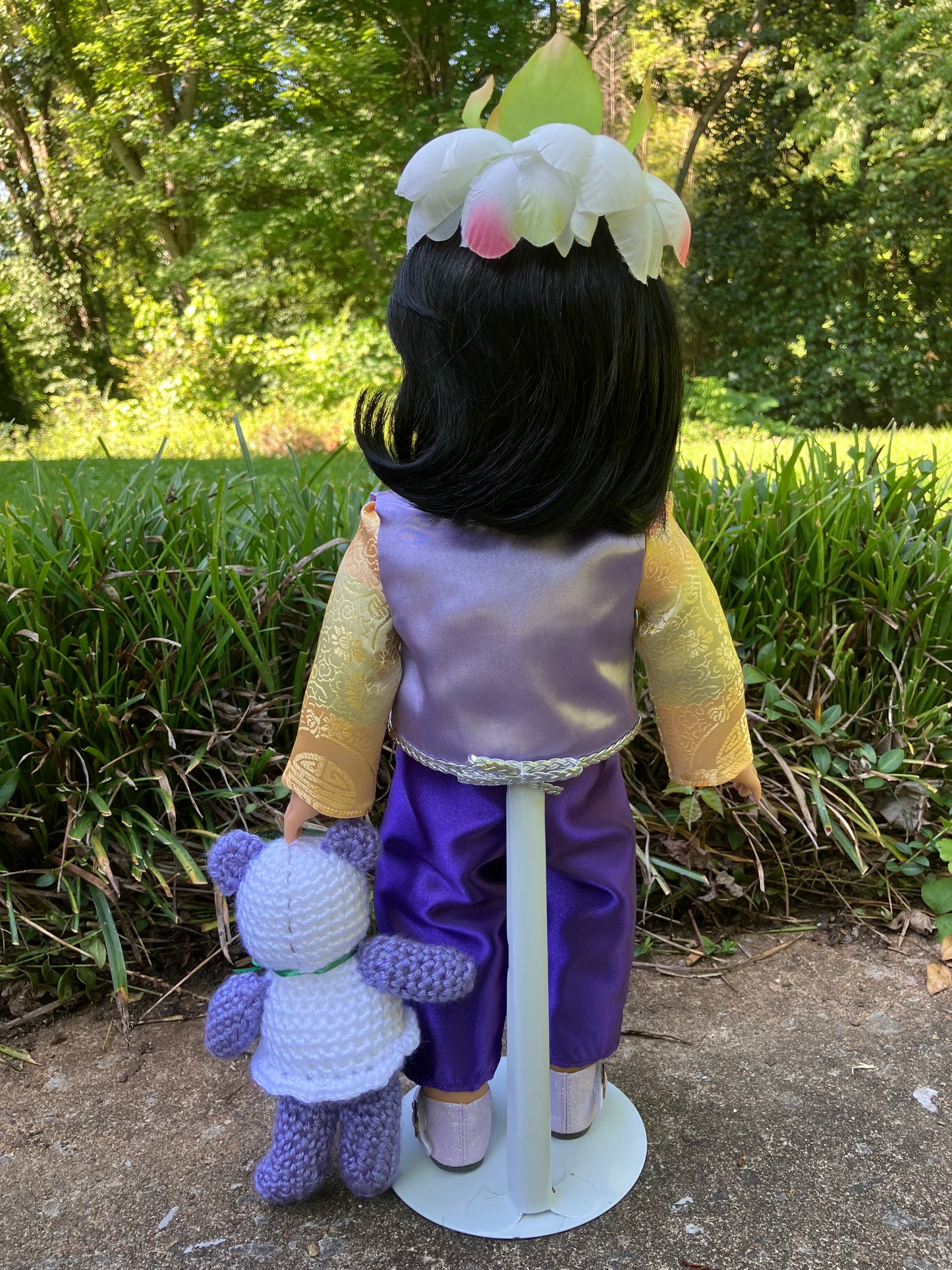 Custom American Girl Doll - Almond Tea & Marza Panda