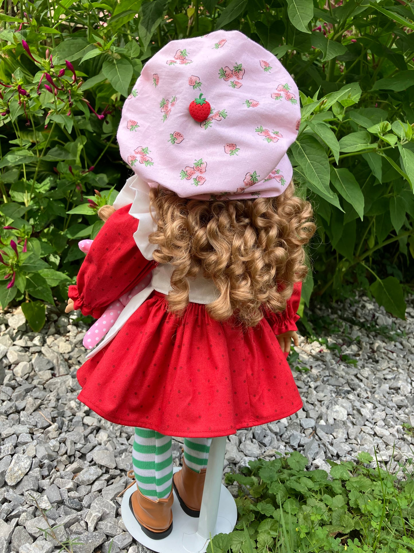 Custom American Girl Doll - Strawberry Shortcake & Her Kitten