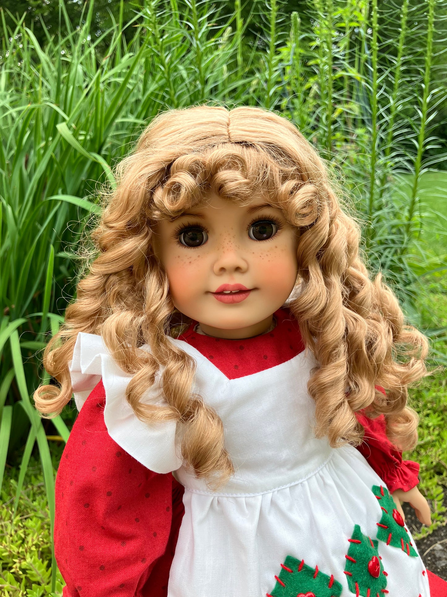Custom American Girl Doll - Strawberry Shortcake & Her Kitten